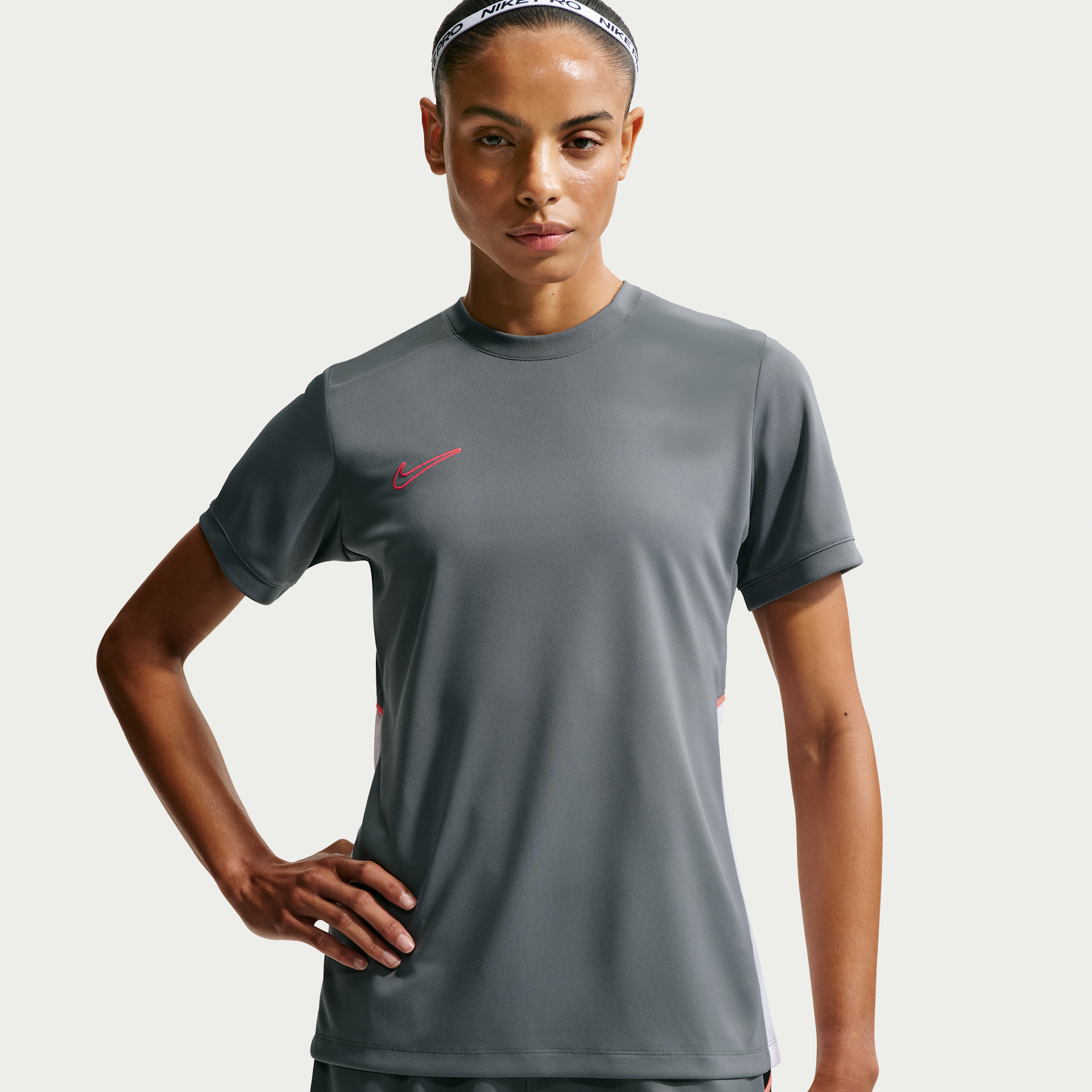Nike Women's Academy Dri-FIT Soccer Top in Grey | HM0815-084