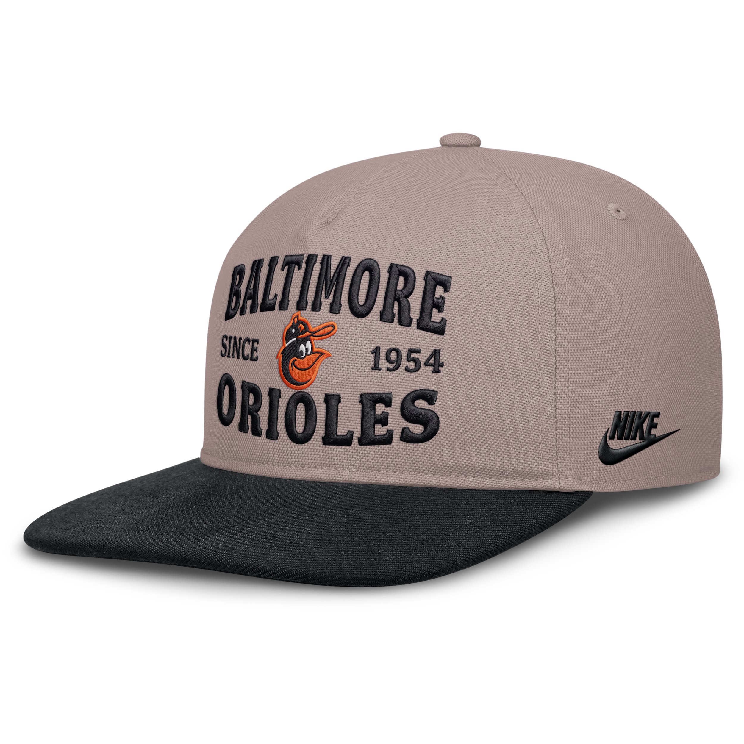 Baltimore Orioles Cooperstown Pro Nike Men's MLB A-Frame Adjustable Hat in Brown | NB1B0KJ7BBI-HG2
