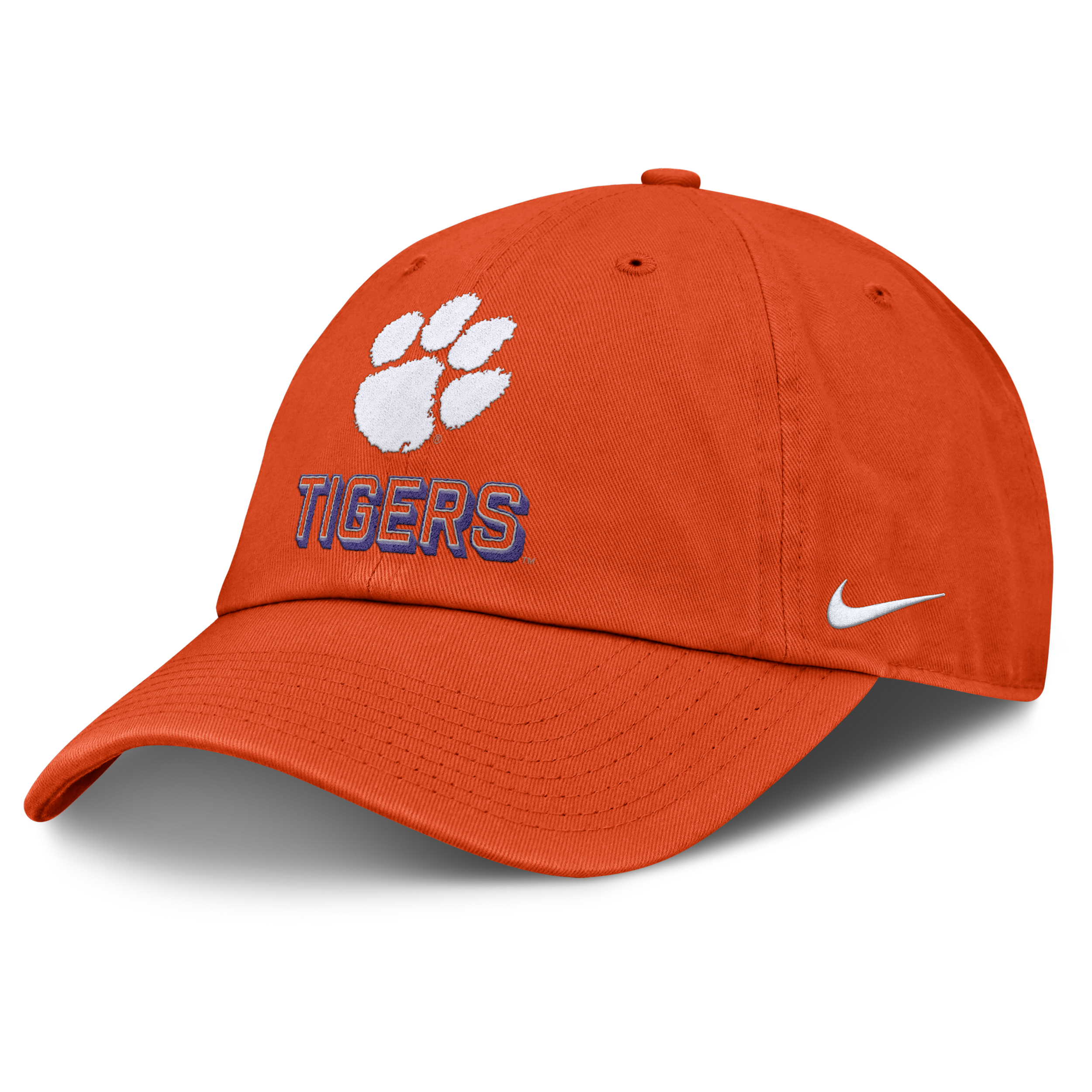 Clemson On-Field Club Gameday Nike Men's College Adjustable Hat in Orange | NC0189MCLN-MBJ