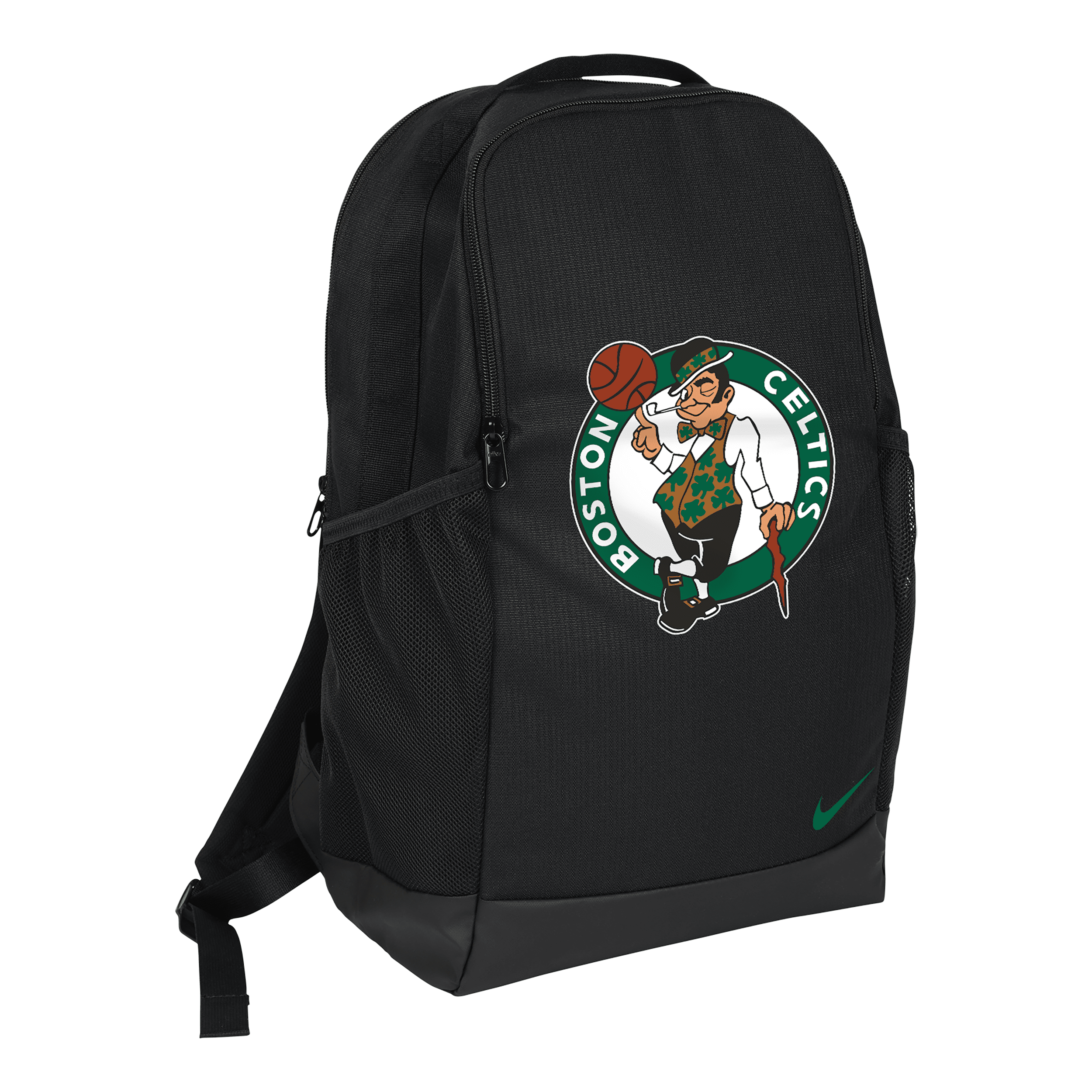 Nike Boston Celtics Brasilia Unisex Nba Backpack (24l) In Black
