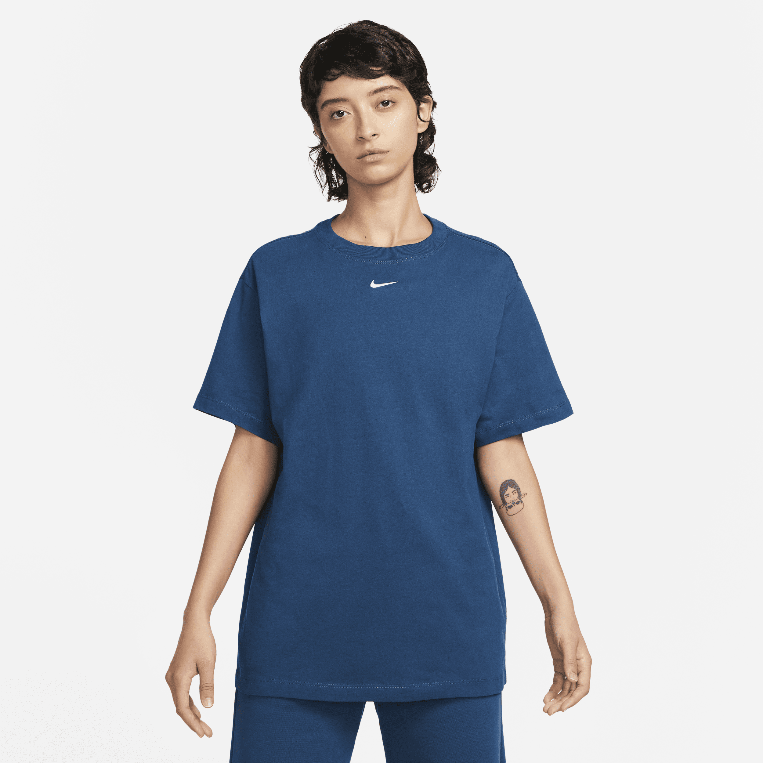 Nike Women's  Sportswear Essentials T-shirt In Blue