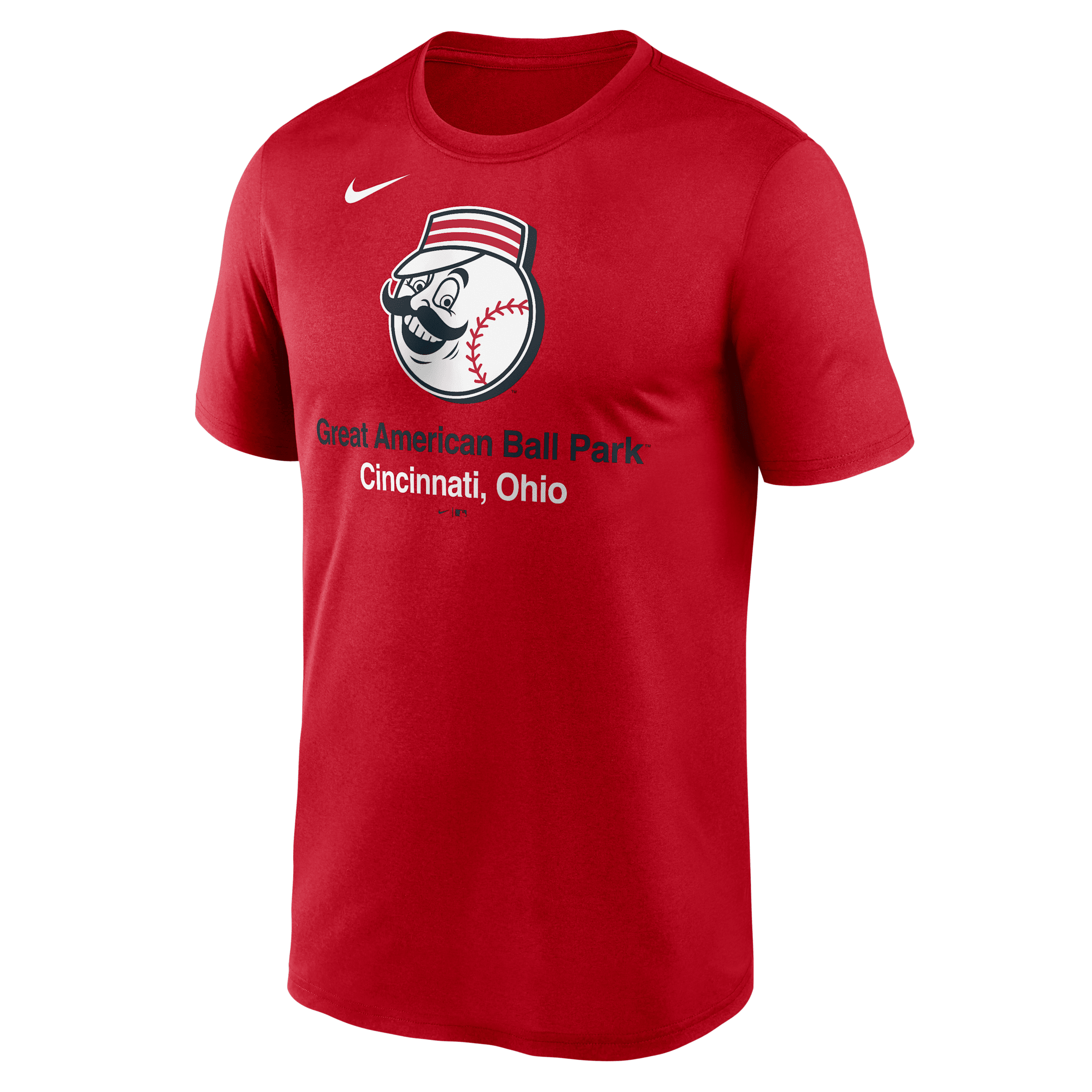 Nike Men's Red Cincinnati Reds Stadium Legend Performance T-shirt In Red