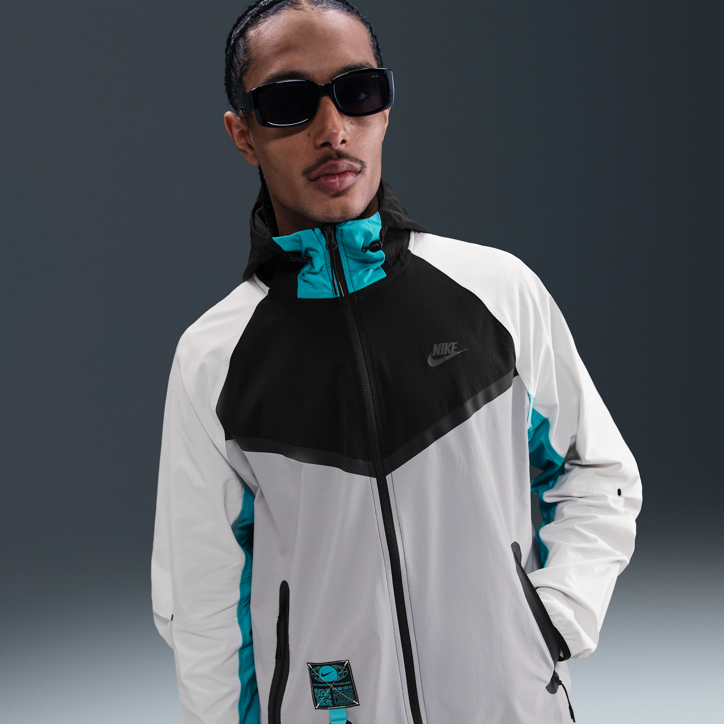 Nike Men's Tech Woven Windrunner Full-zip Jacket