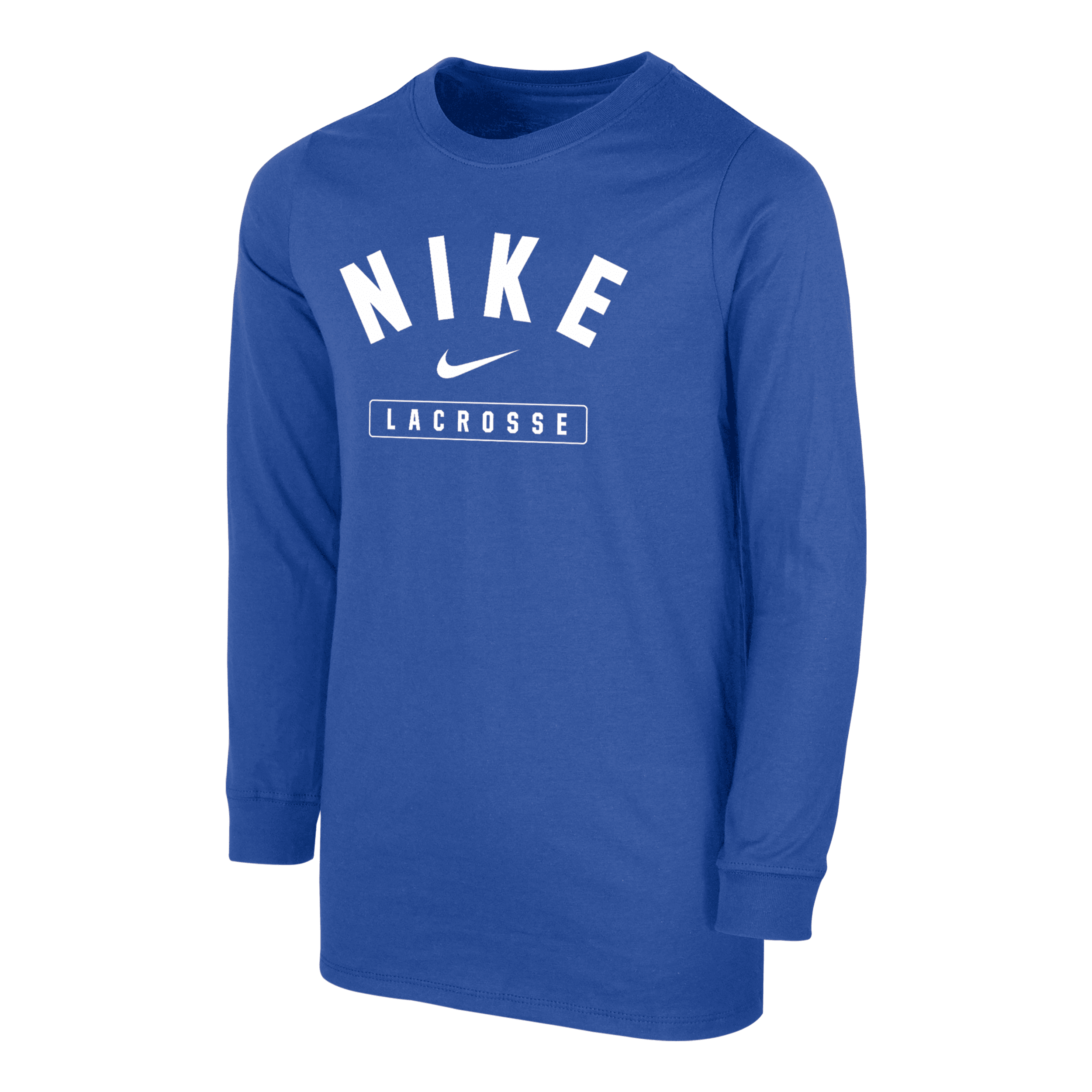 NIKE LACROSSE BIG KIDS' (BOYS') LONG-SLEEVE T-SHIRT
