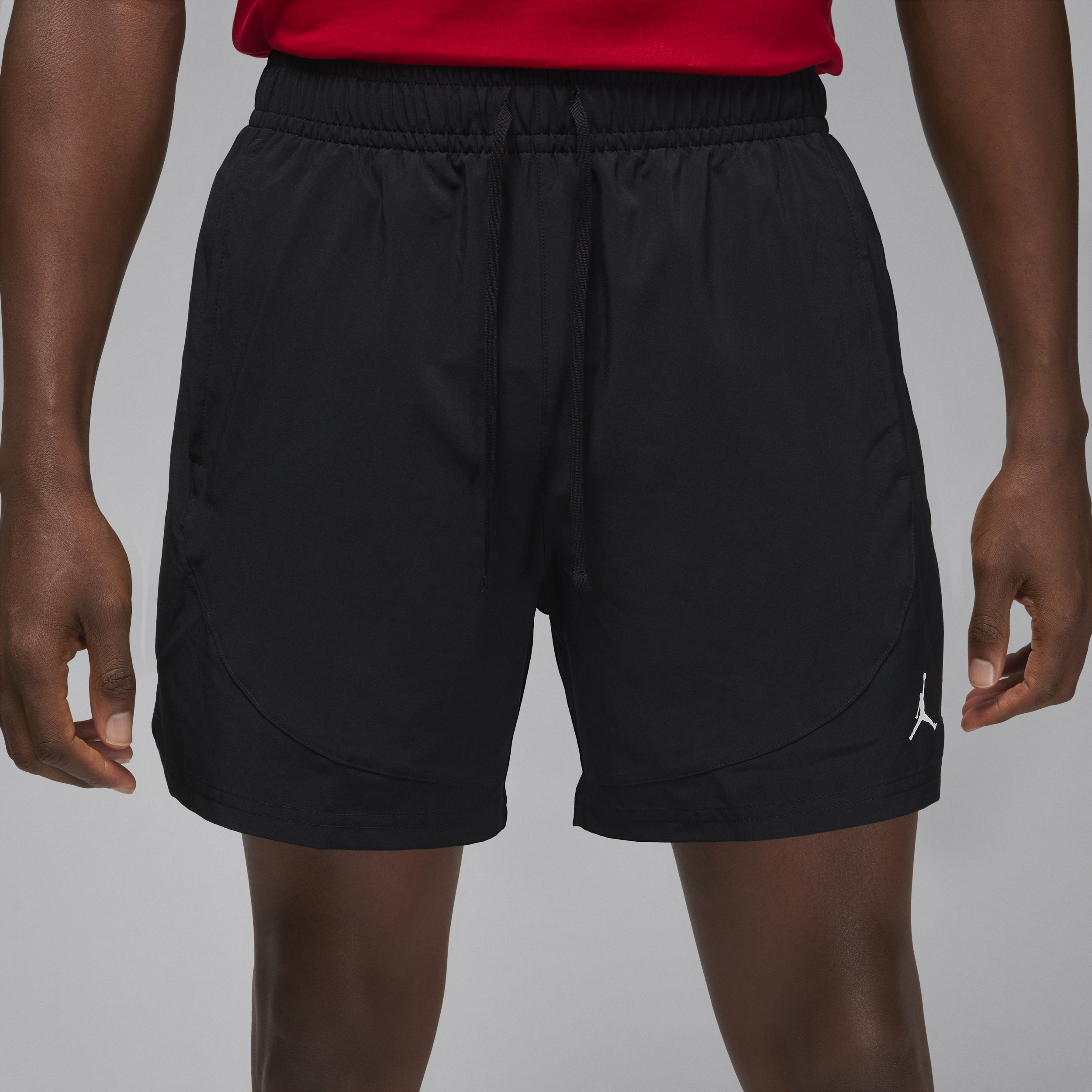 Shop Jordan Men's  Dri-fit Sport Woven Shorts In Black