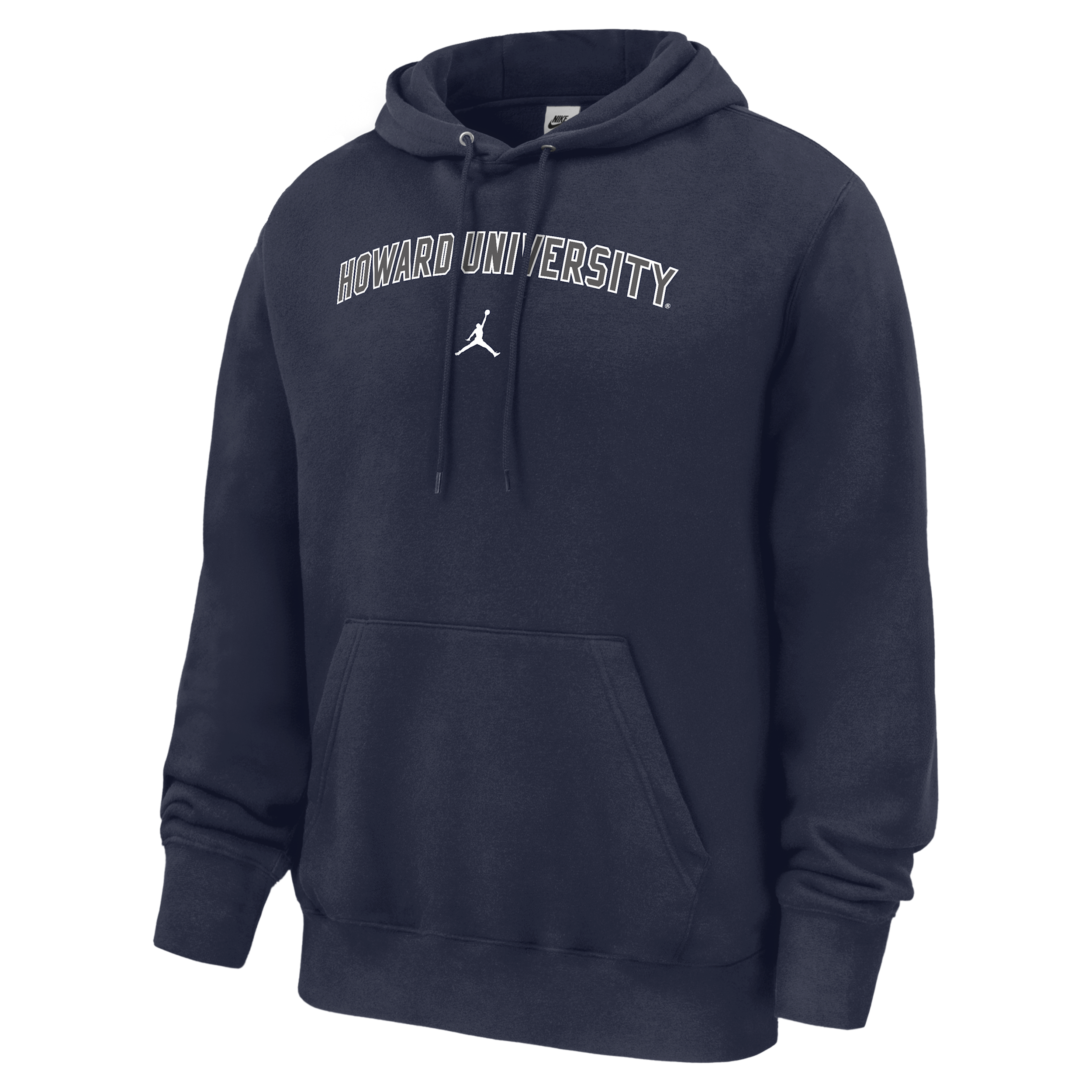 Nike Men's College (Howard University) Club Fleece Pullover Hoodie in Blue | M31233HOWD26-NVY
