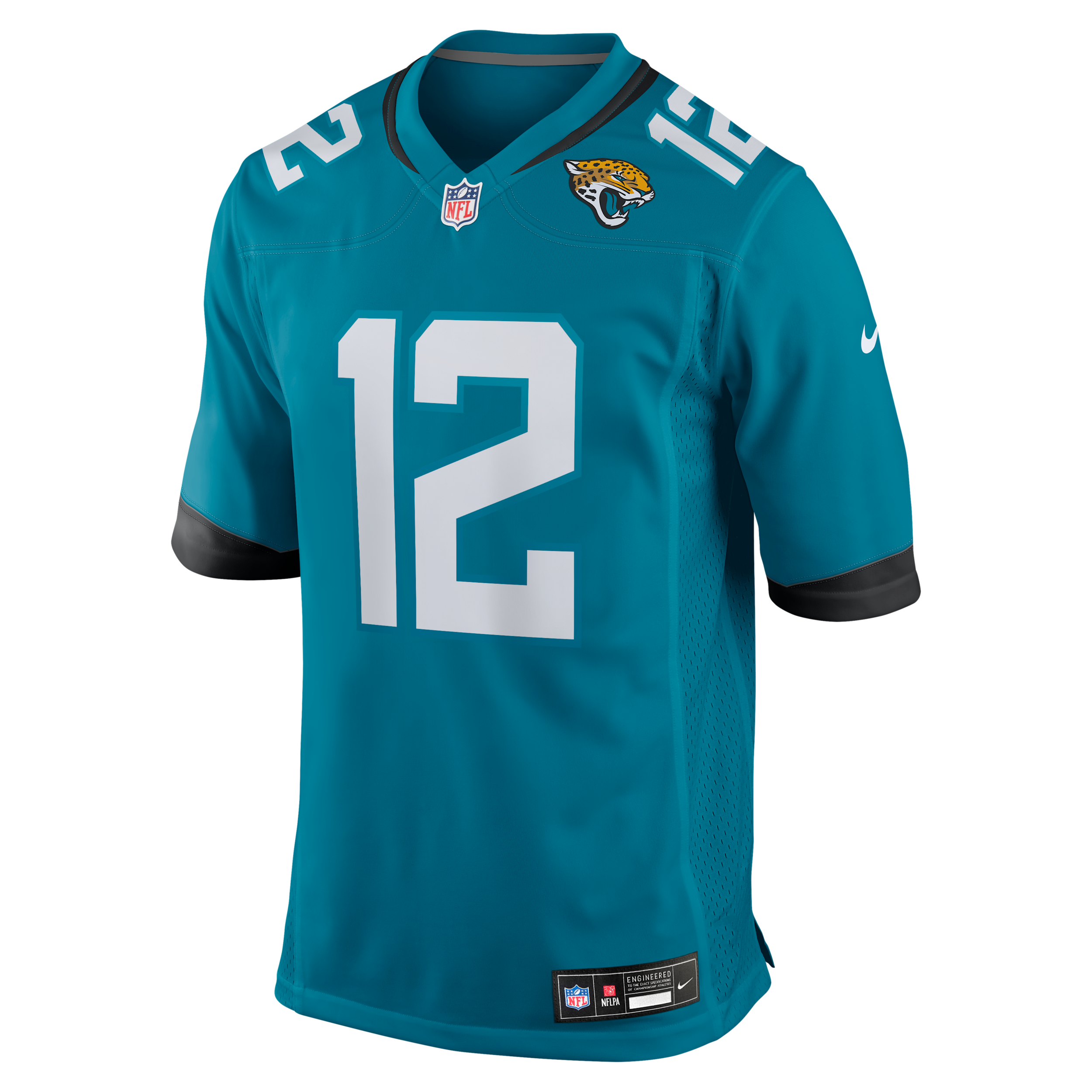 Travis Hunter Jacksonville Jaguars 2025 NFL Draft First Round Pick Nike Men's NFL Game Jersey in Blue | 67NMJJGA9NF-3EV
