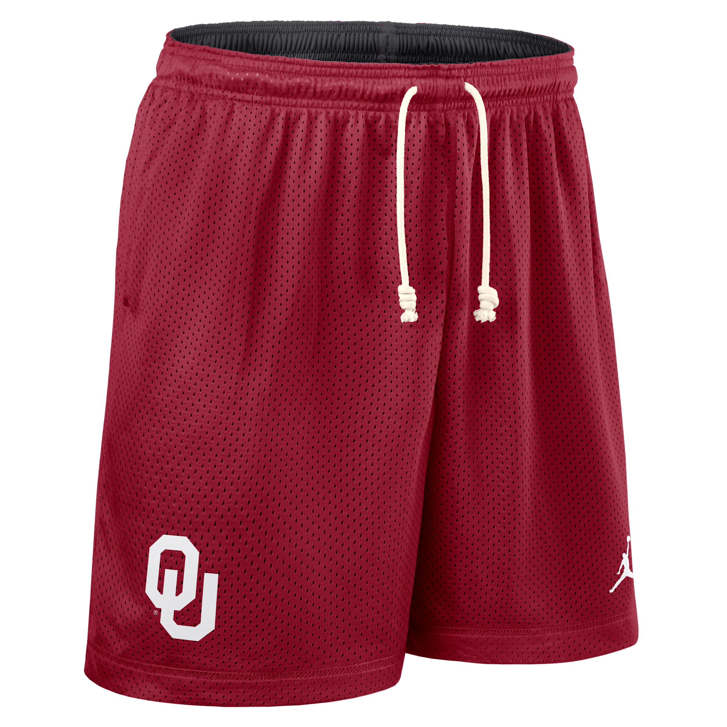 JORDAN MEN'S OKLAHOMA SIDELINE REVERSIBLE MENÂS  BRAND DRI-FIT COLLEGE SHORTS 1015855770