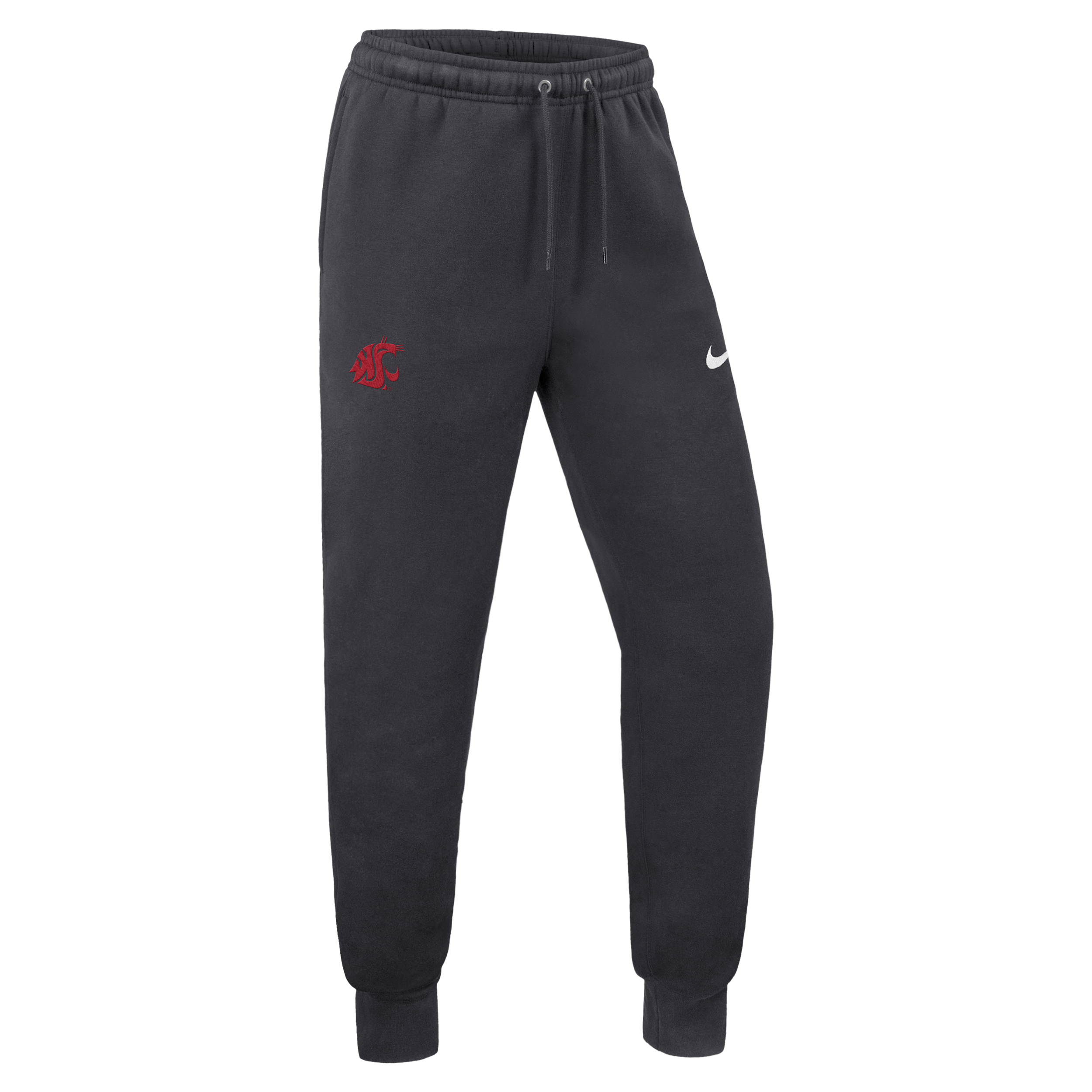 Men's Nike Anthracite Washington State Cougars Club Fleece Joggers, Size: Medium, Wsc Grey