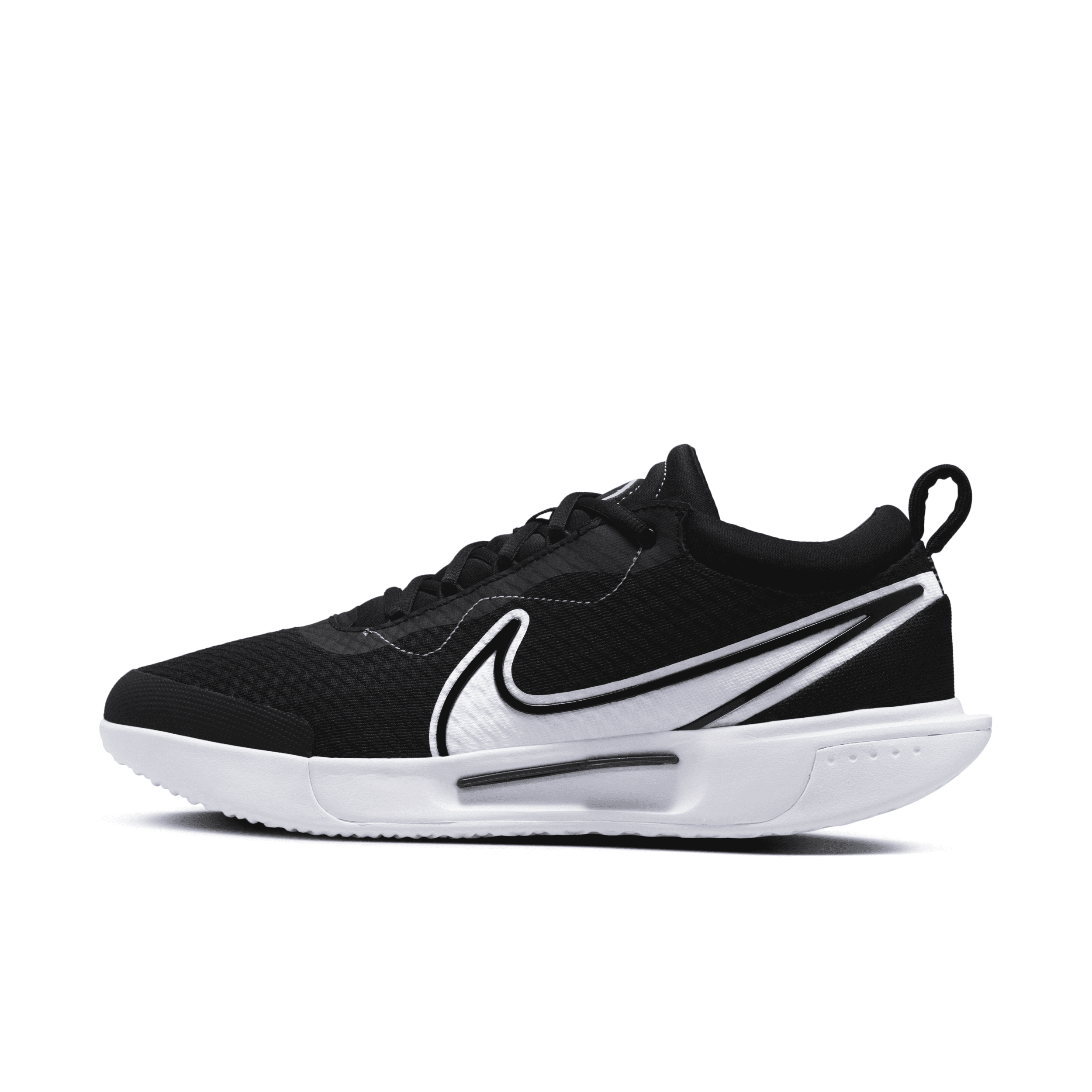 Nike Men's Court Zoom Pro Hard Court Tennis Shoes In Black