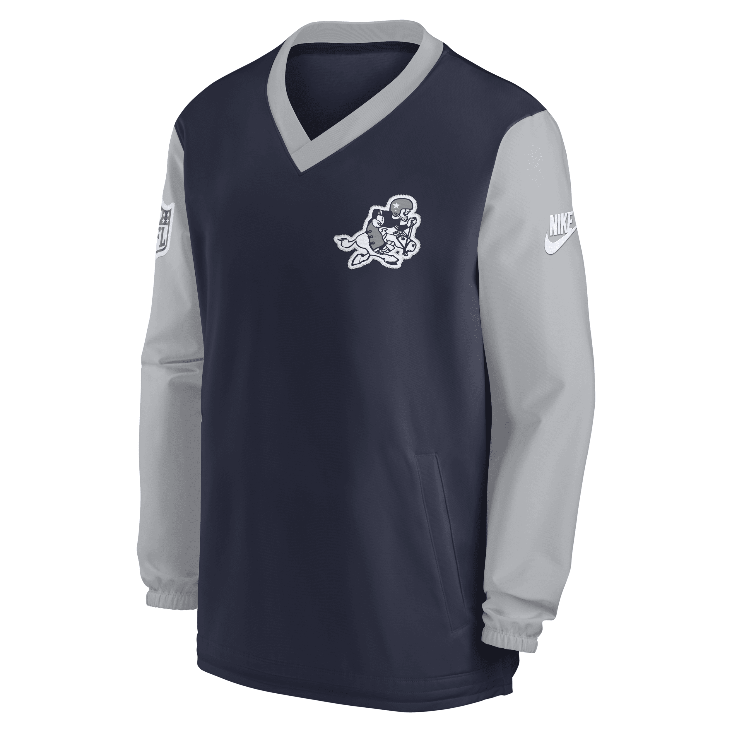 Dallas Cowboys Nike Official Onfield Long Sleeve Blue Lightweight