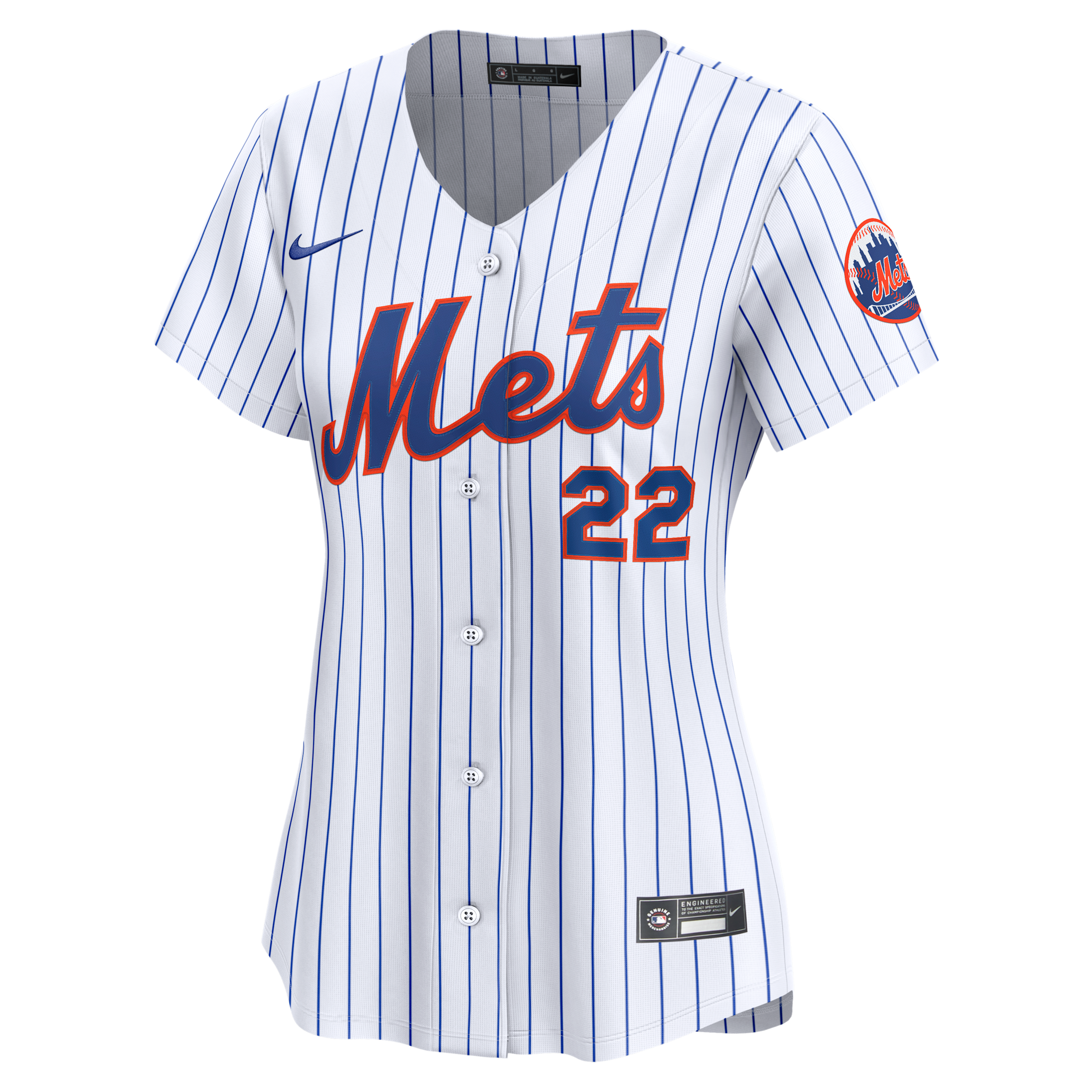 Juan Soto New York Mets Nike Women's Dri-FIT MLB Limited Jersey in White | LM2WNMHONM9-1DL