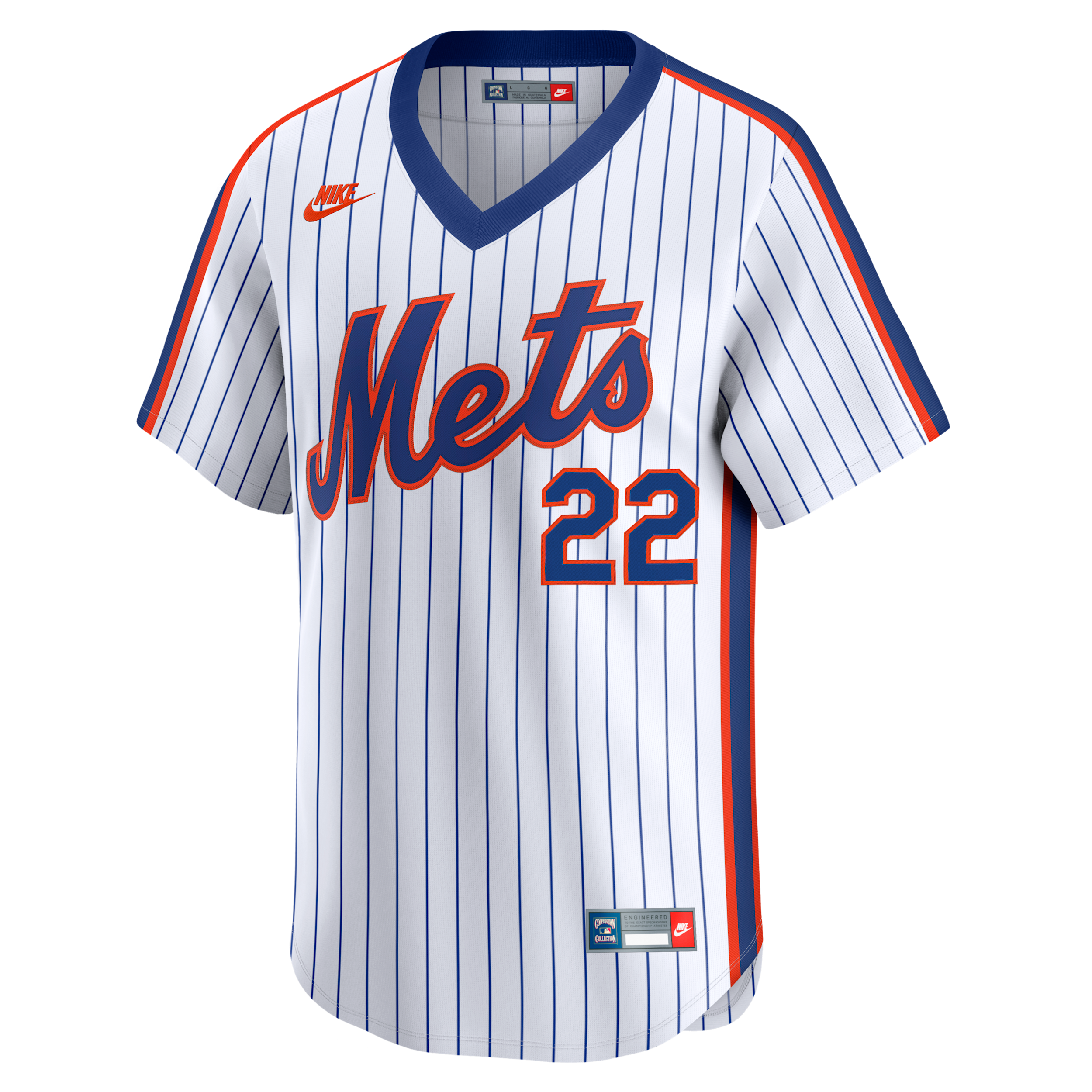 Juan Soto New York Mets Cooperstown 40th Anniversary Nike Men's Dri-FIT MLB Limited Jersey in White | CO25NMC1NM9-U3E