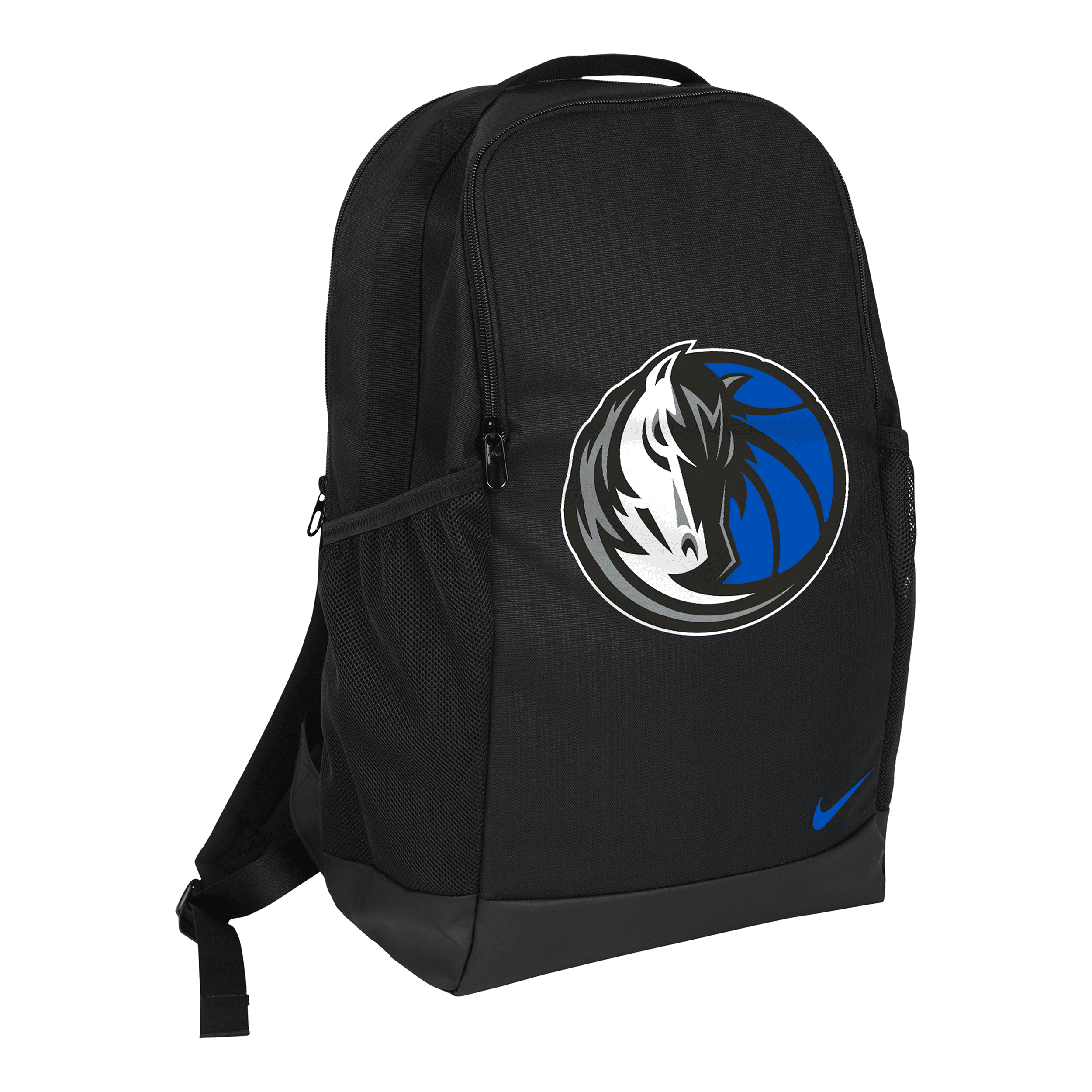 Nike Dallas Mavericks Brasilia Unisex Nba Backpack (24l) In Black