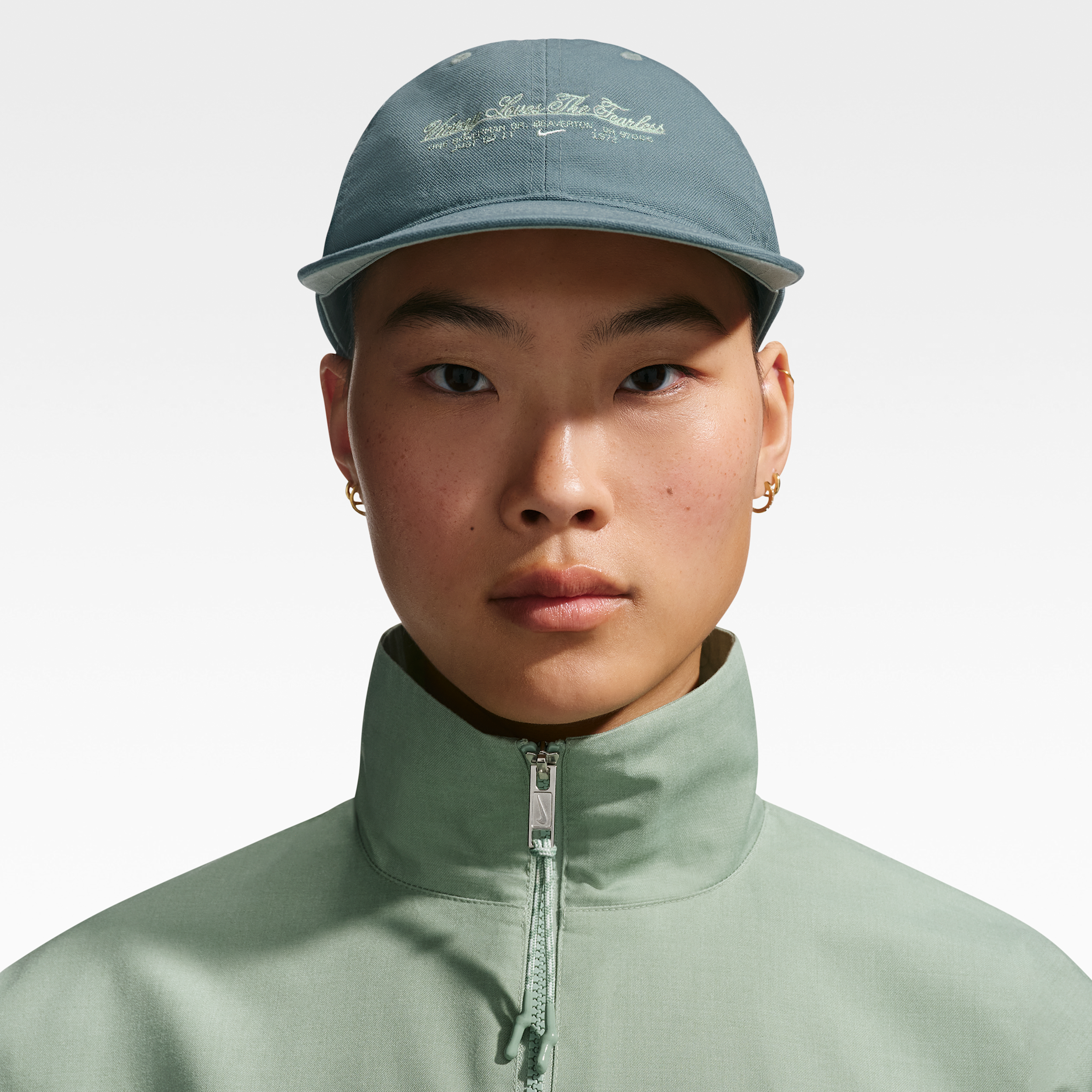 Unisex Nike Sportswear Unstructured Cap in Grey | IH8804-382