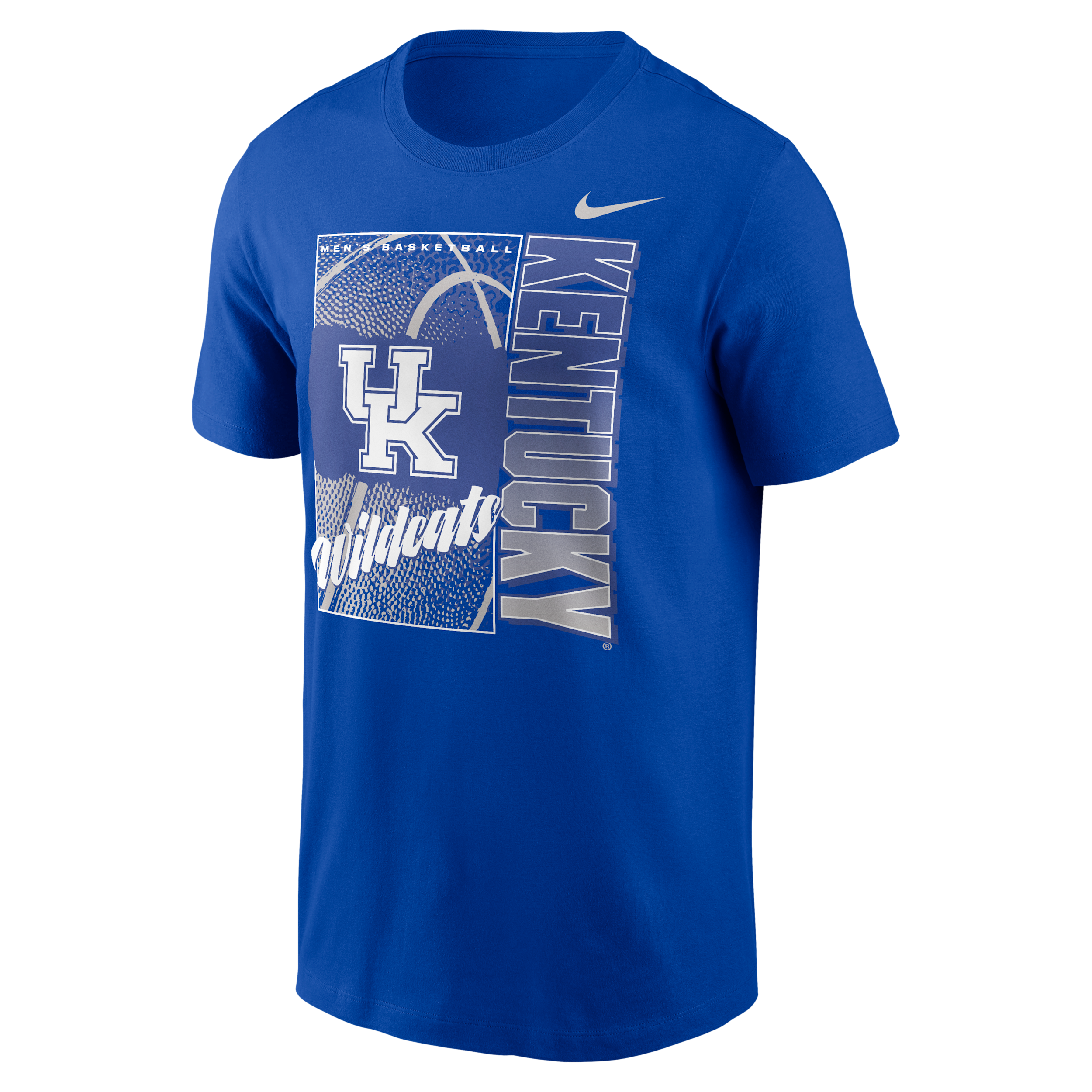 Kentucky Basketball Refresh Nike Men's College T-Shirt in Blue | N1994EVNKY-Y0C