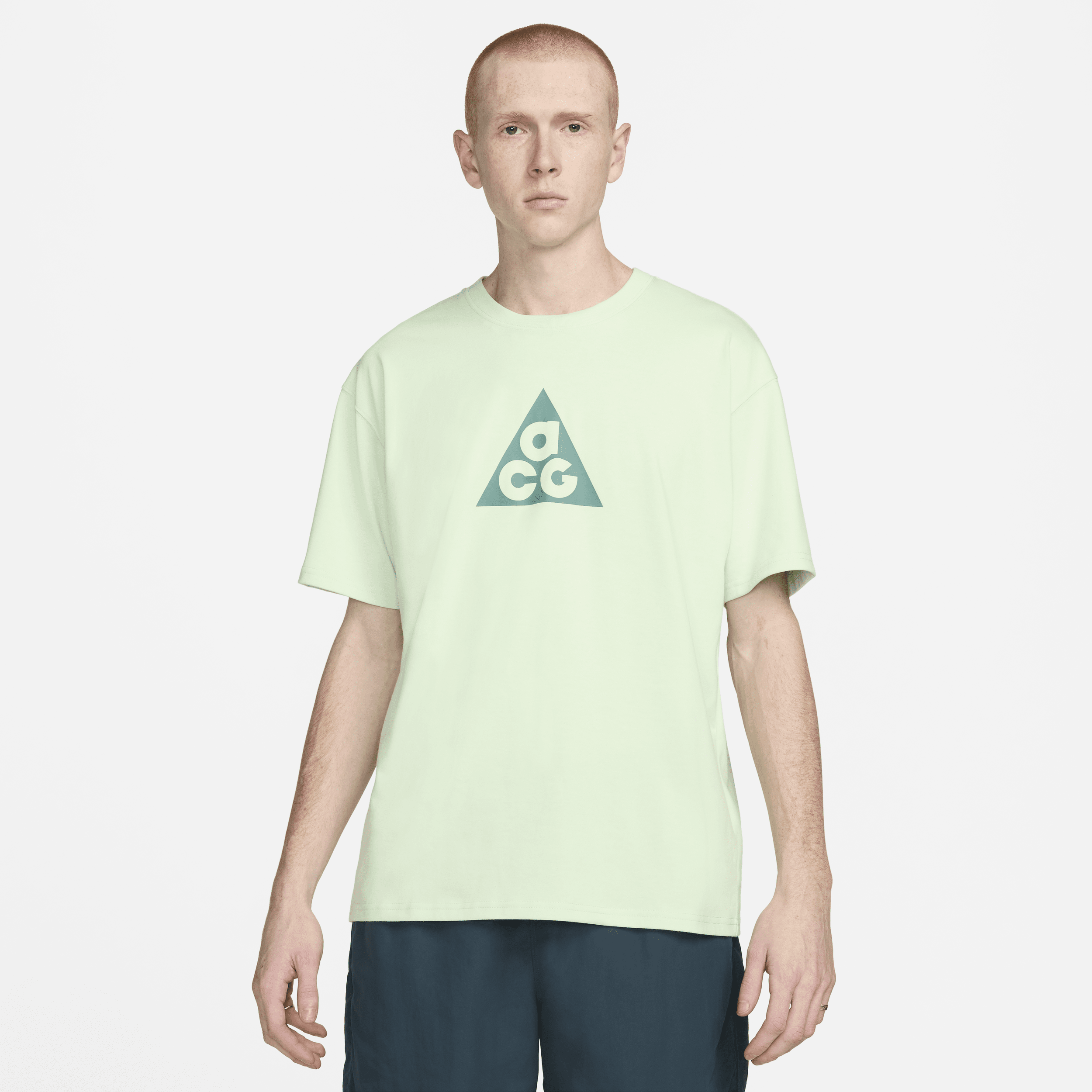 Shop Nike Men's  Acg Dri-fit T-shirt In Green