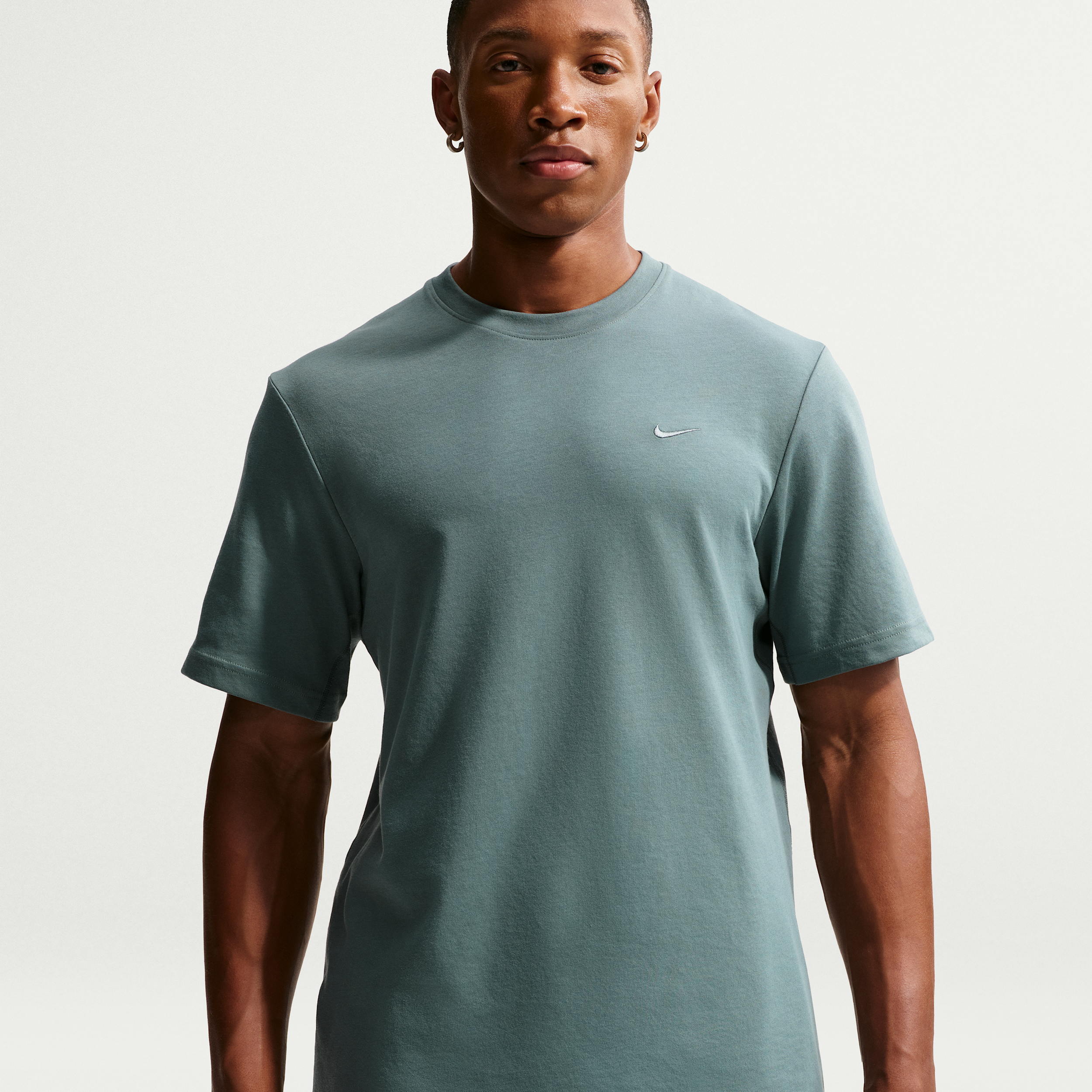 Nike Men's Primary Dri-FIT Short-Sleeve Versatile Top in Grey | DV9831-382