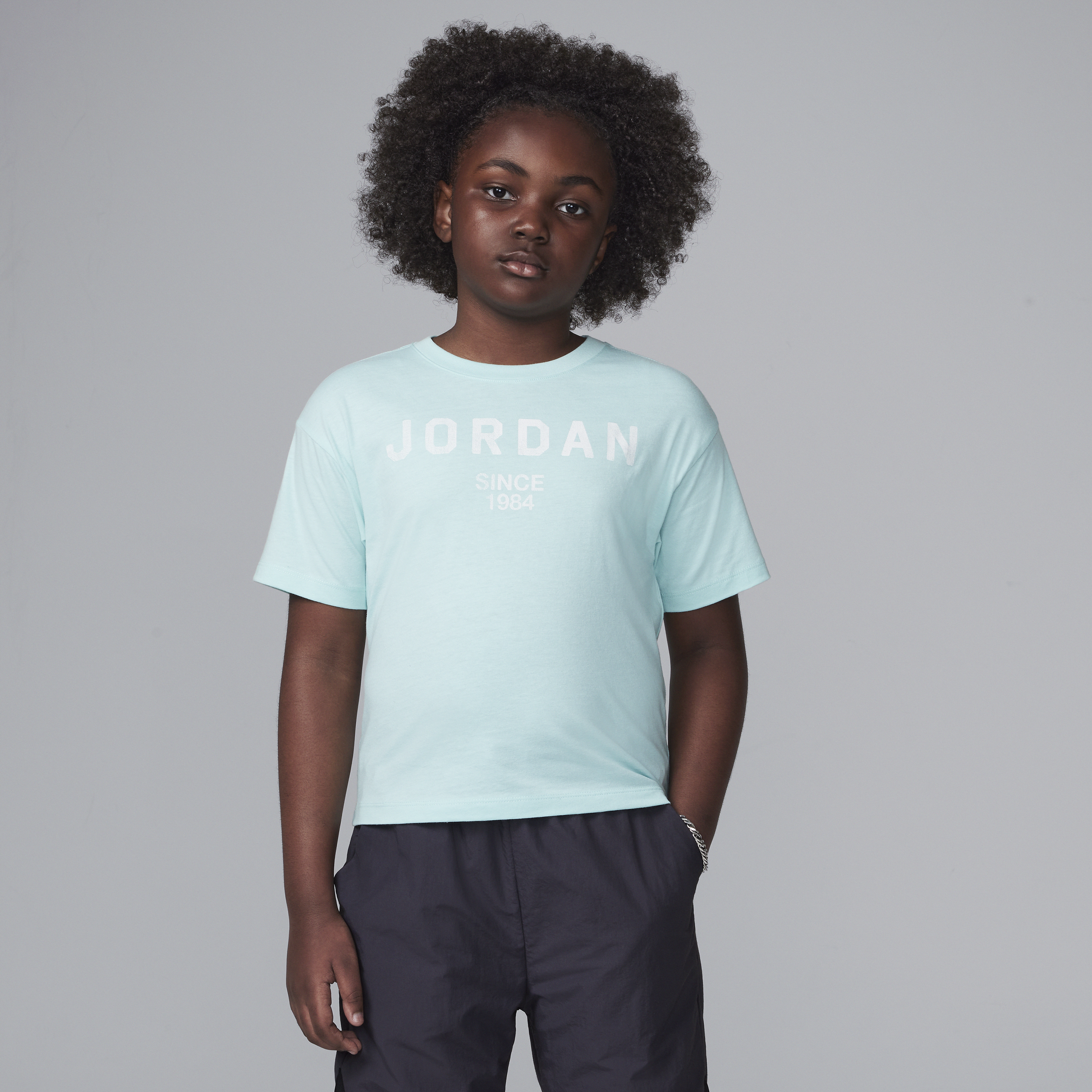 Jordan Big Kids' Graphic T-shirt In Green