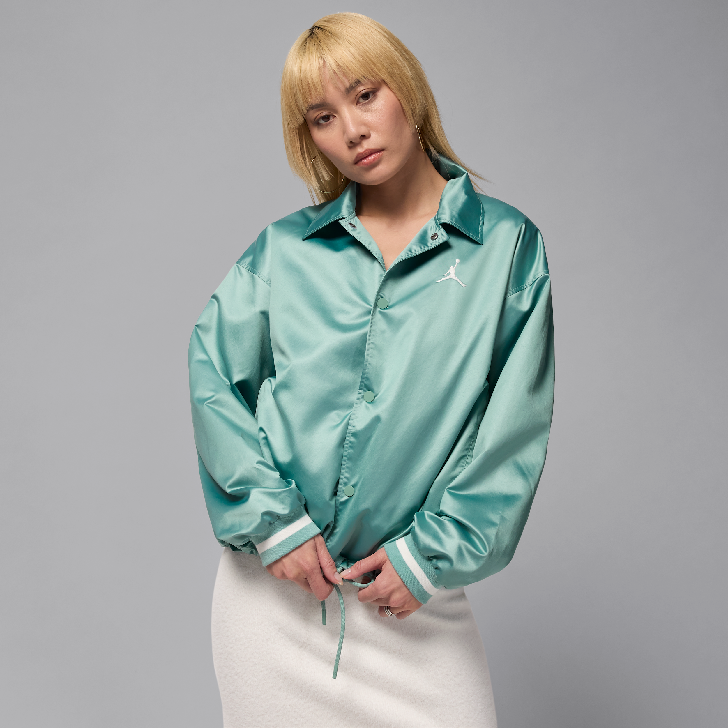Jordan Women's Coaches Jacket In Green