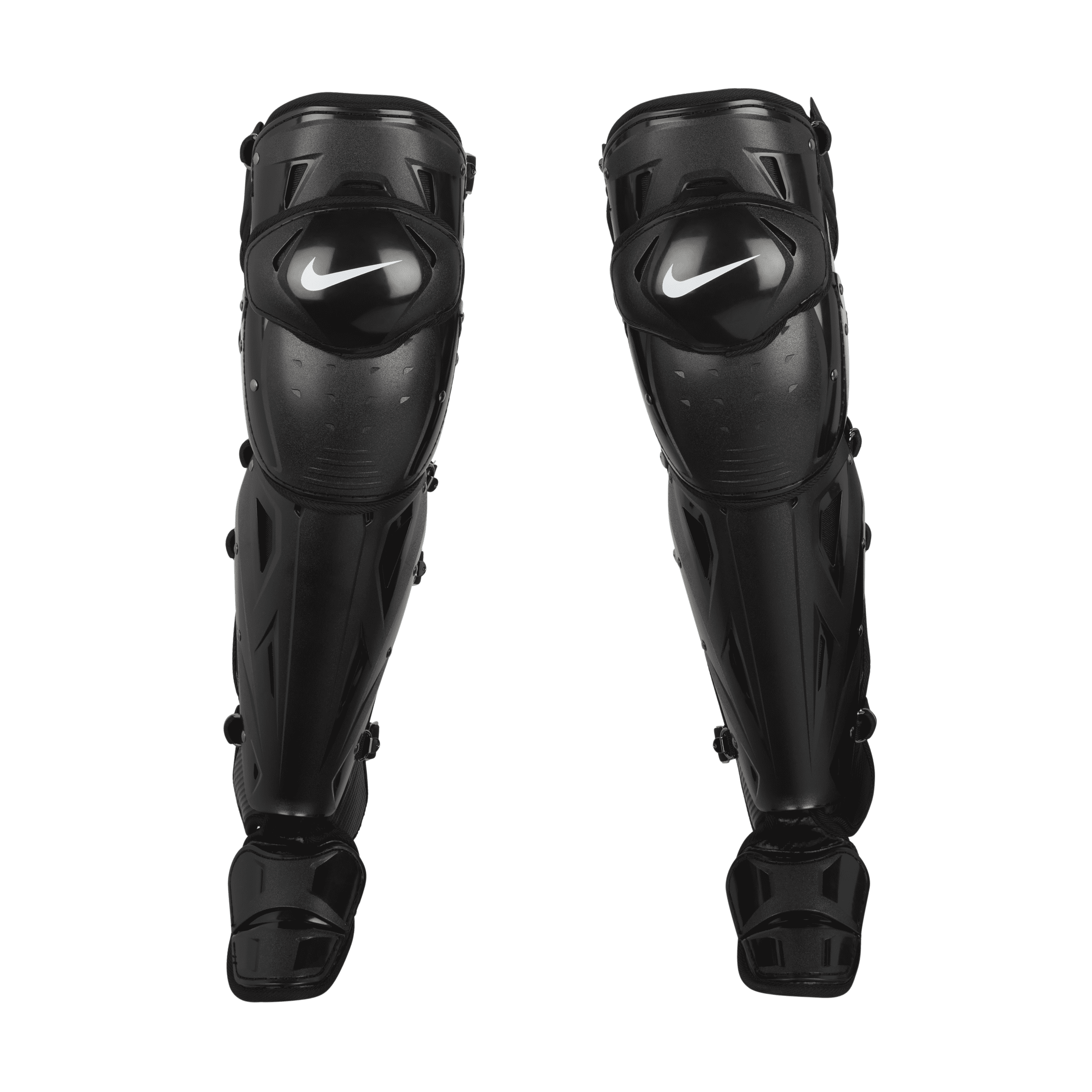 Nike Diamond Elite Baseball Leg Guards in Black | N1003437-091