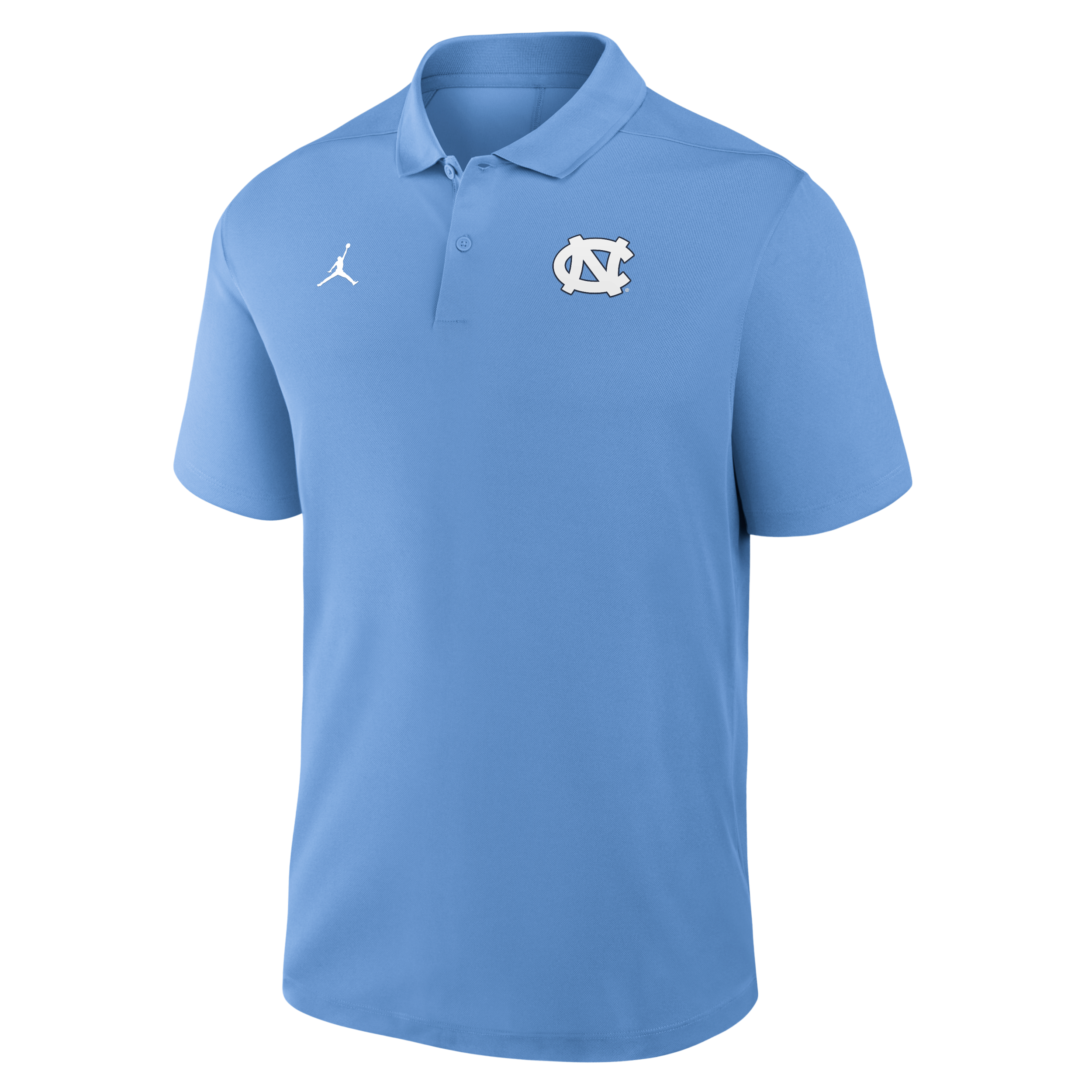Jordan Men's Carolina Blue North Carolina Tar Heels Dri-fit Victory Polo Shirt - Carolina Blue