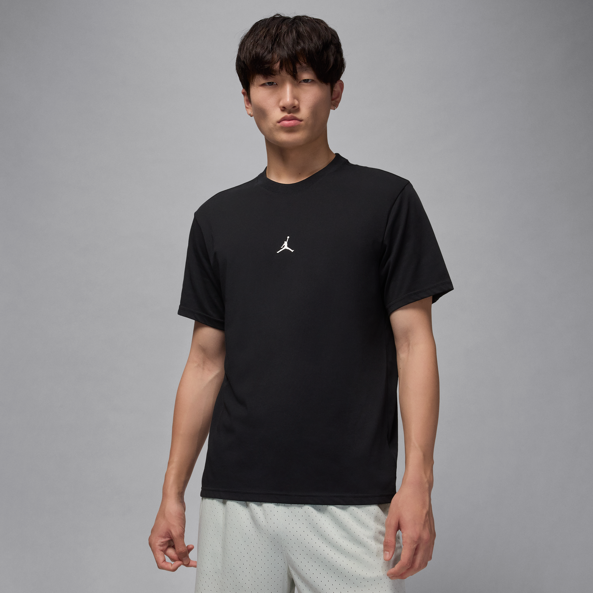 Men's Jordan Sport Dri-FIT Jumpman T-Shirt in Black | IB6757-010
