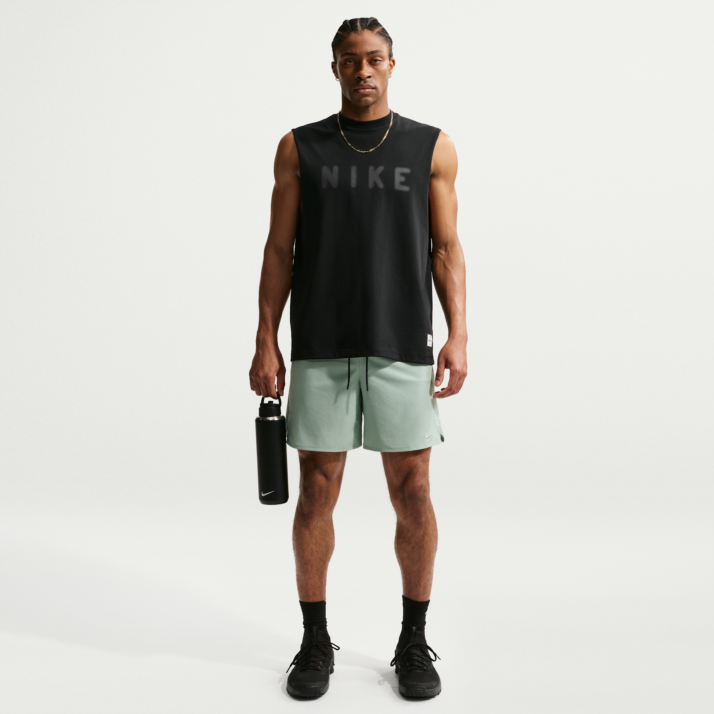 Nike Men's Unlimited Dri-FIT 7" Unlined Versatile Shorts in Green | DV9340-008