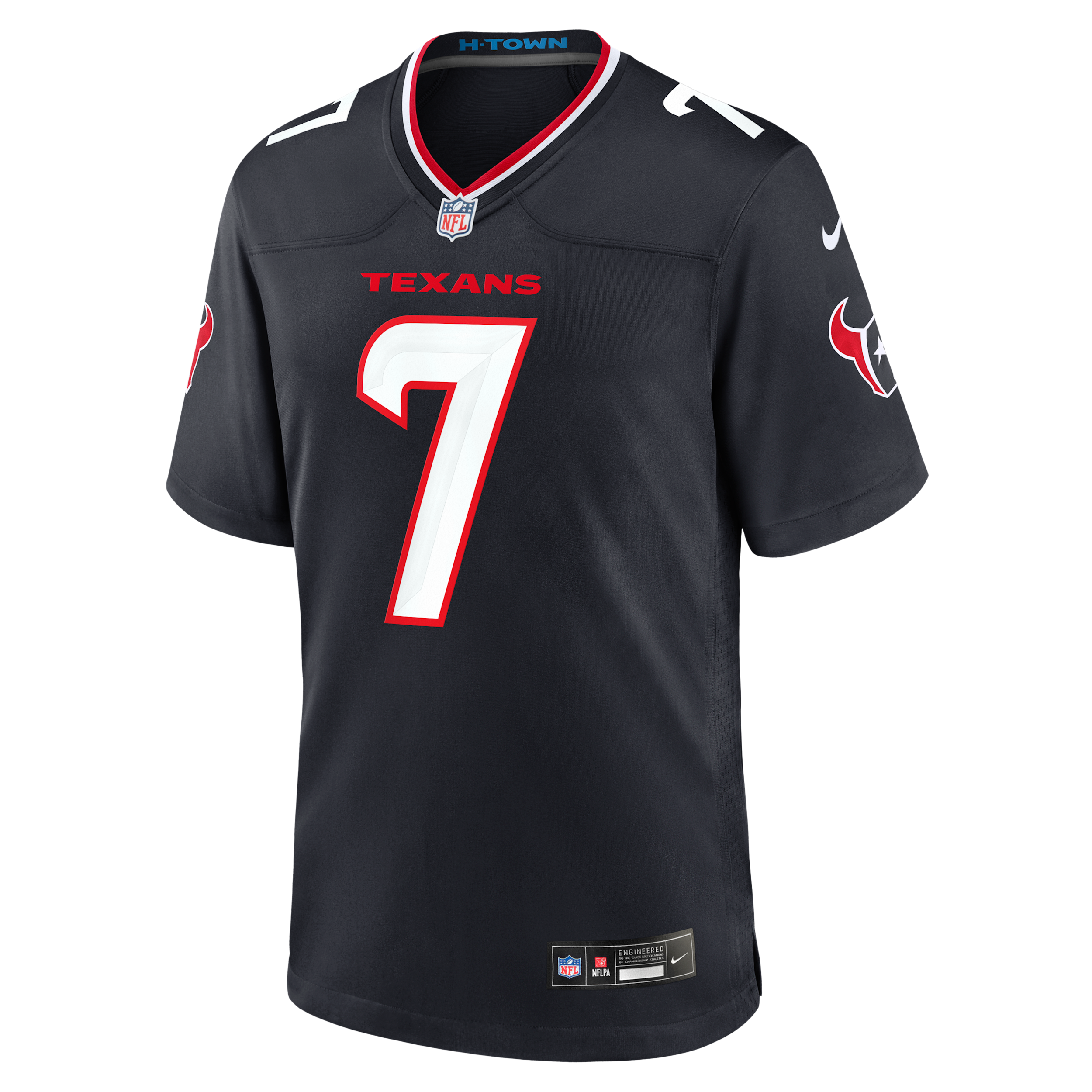 C.J. Stroud Houston Texans Nike Men's NFL Game Football Jersey in Blue | 67NM0B9F9HF-D1B