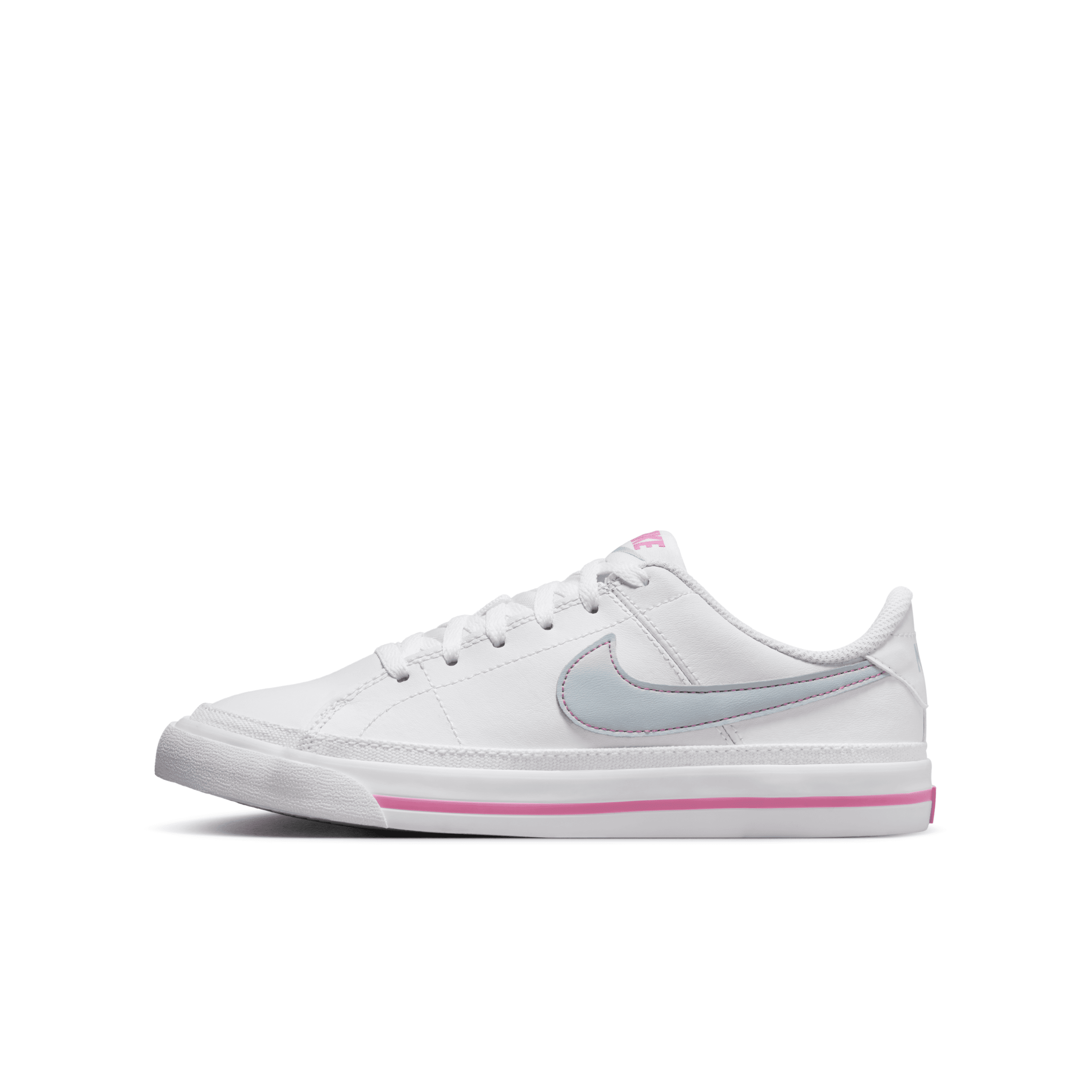 Shop Nike Court Legacy Big Kids' Shoes In White
