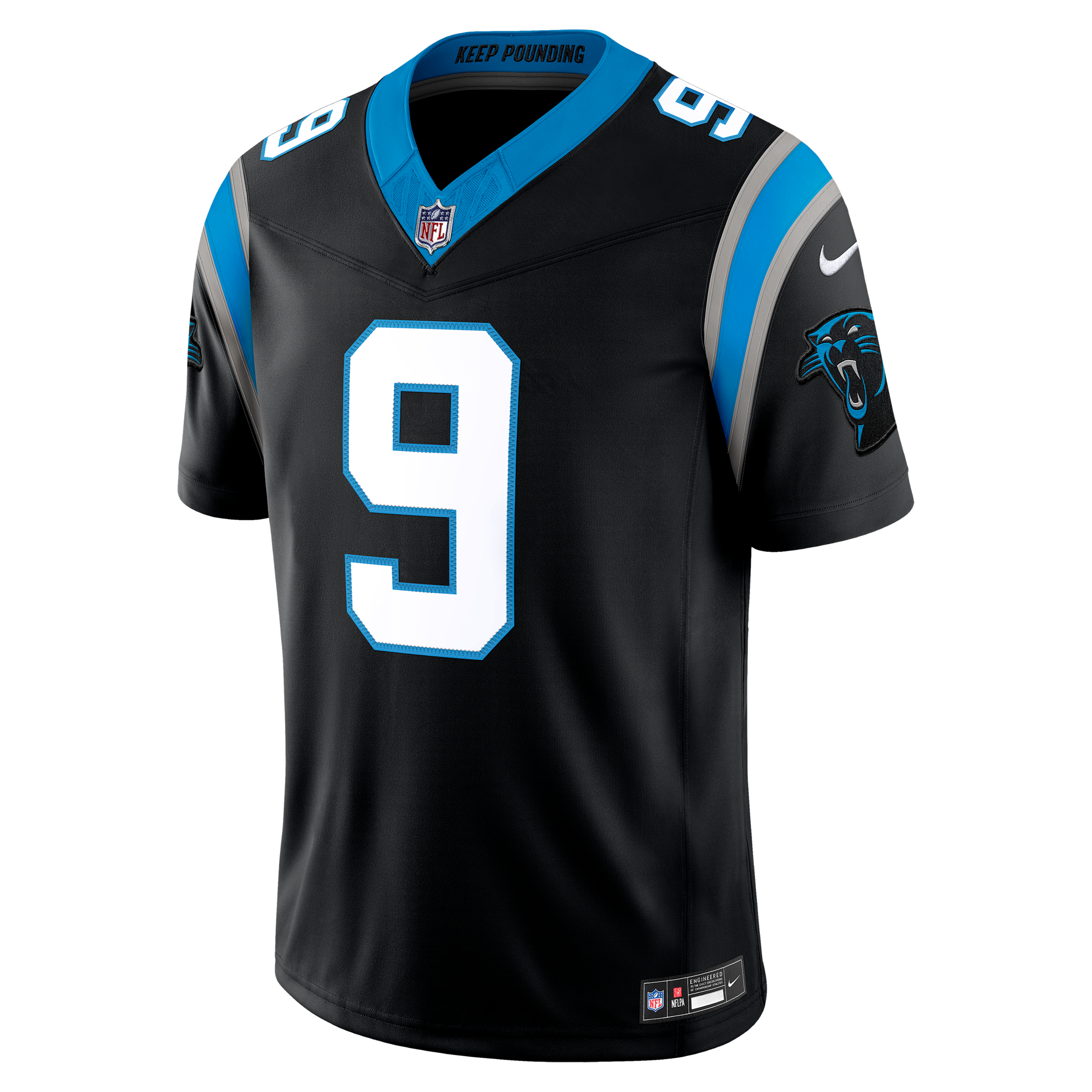 Bryce Young Carolina Panthers Nike Men's Dri-FIT NFL Stitched Limited Jersey in Black | 37NM02PG9DF-2LE