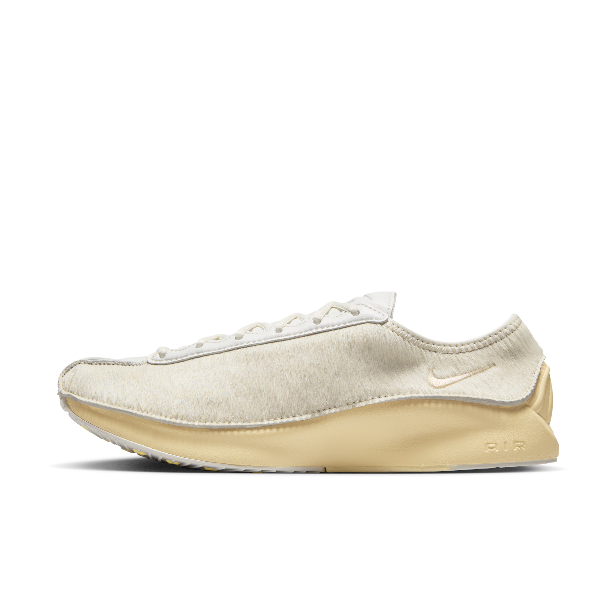 Nike Women's Air Superfly LX Pony Hair Leather Shoes in White | HQ9148-100