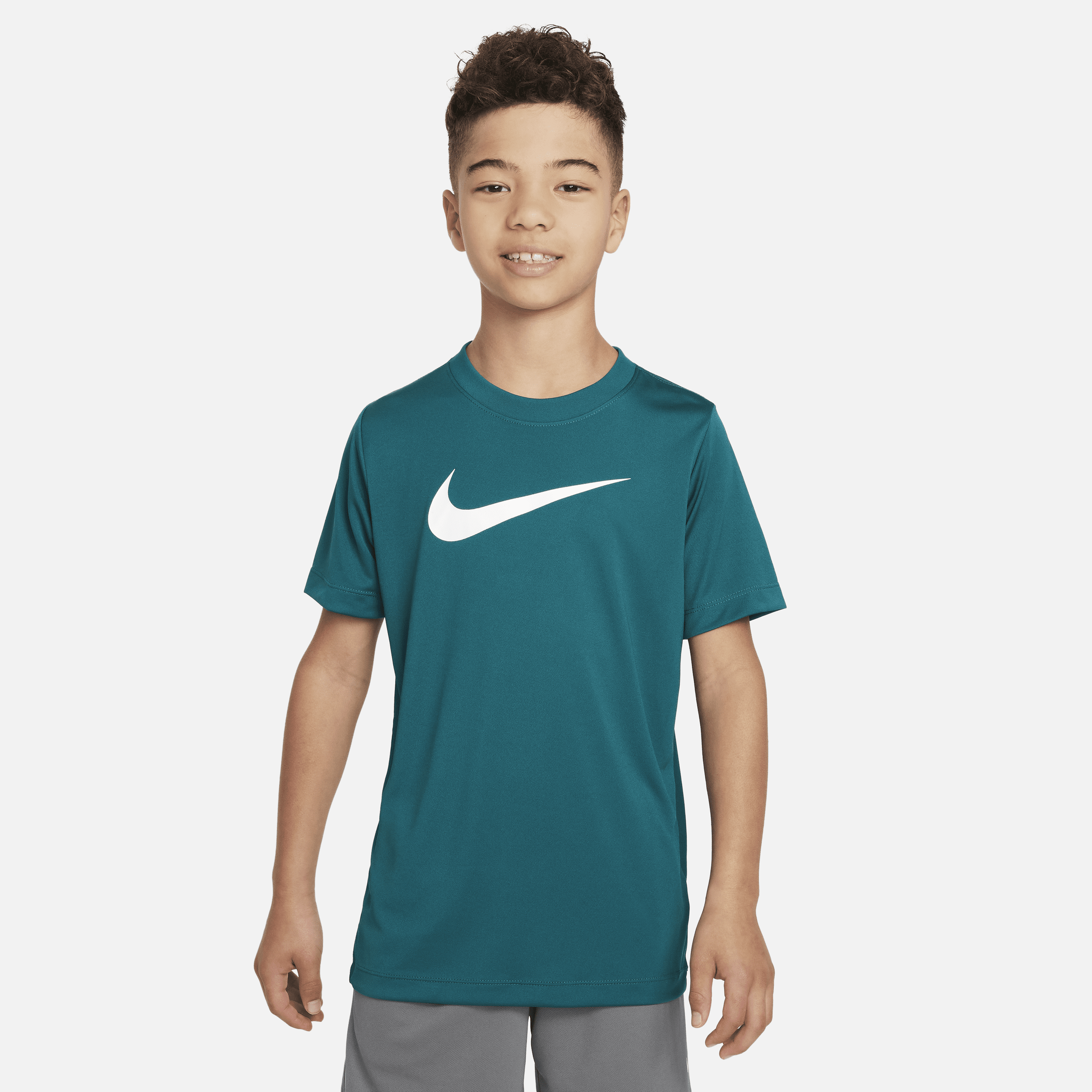 Nike Dri-fit Legend Big Kids' (boys') T-shirt In Green