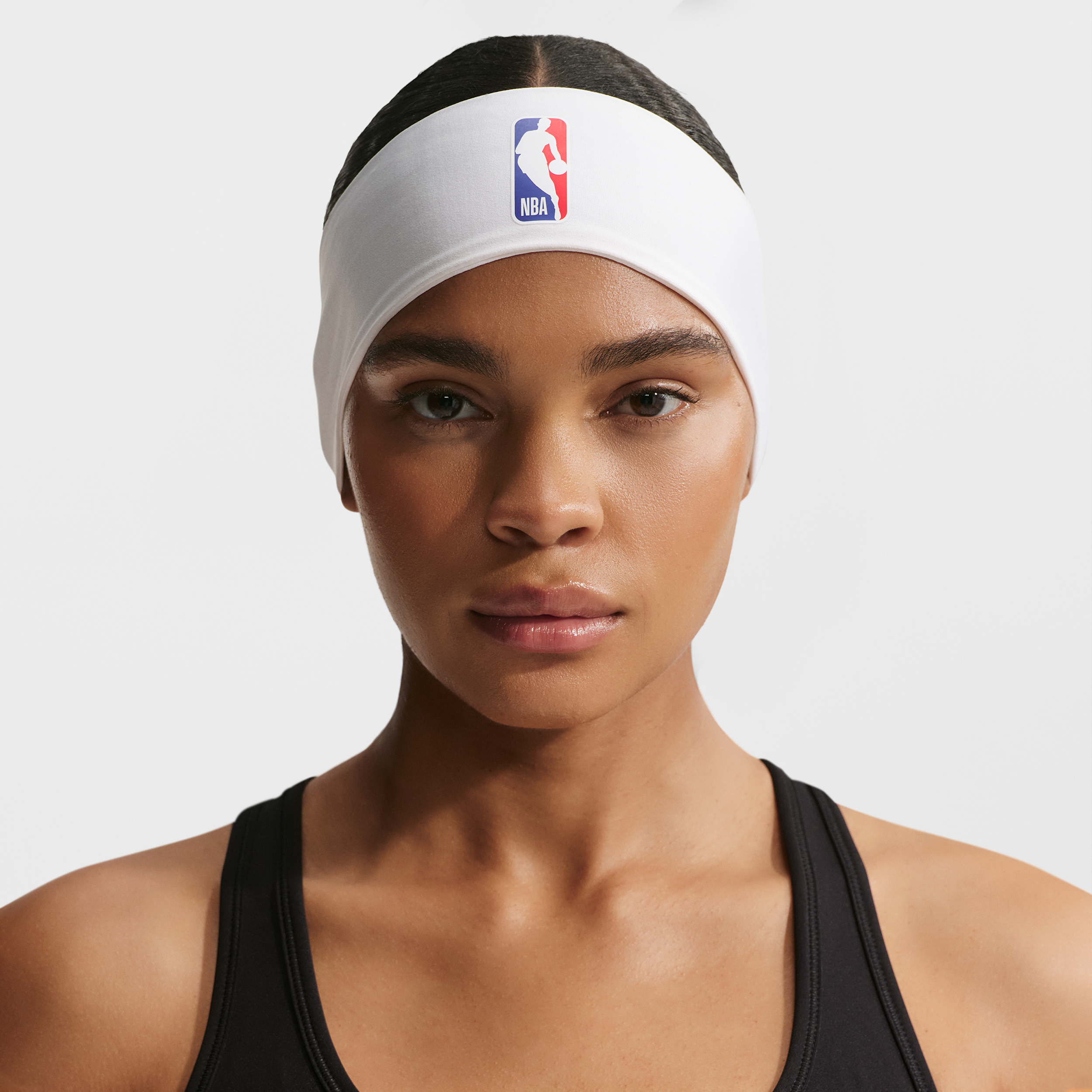 Nike Unisex Fury Classic Dri-FIT NBA Headband in White N1013635-101 20$