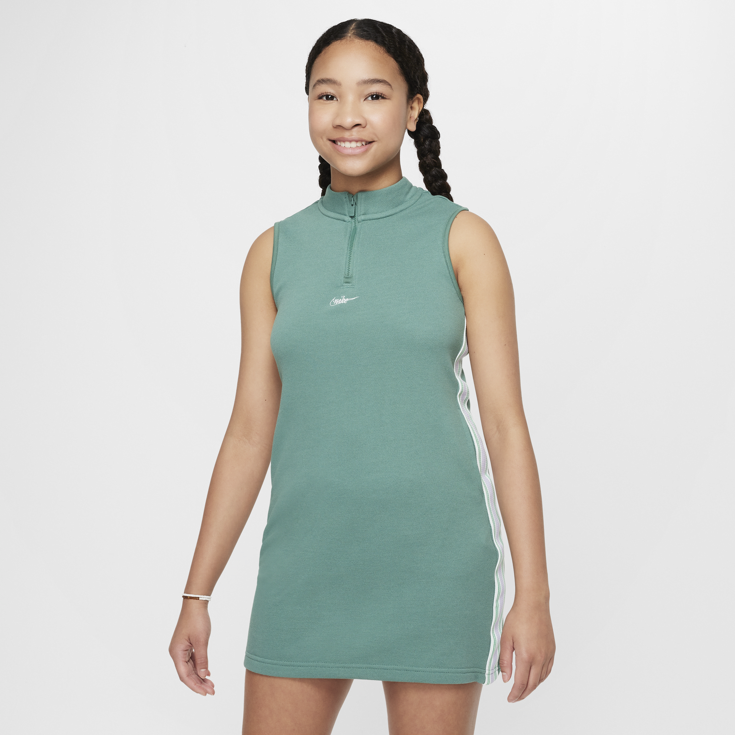 Shop Nike Women's  Sportswear Girls' Dress In Green