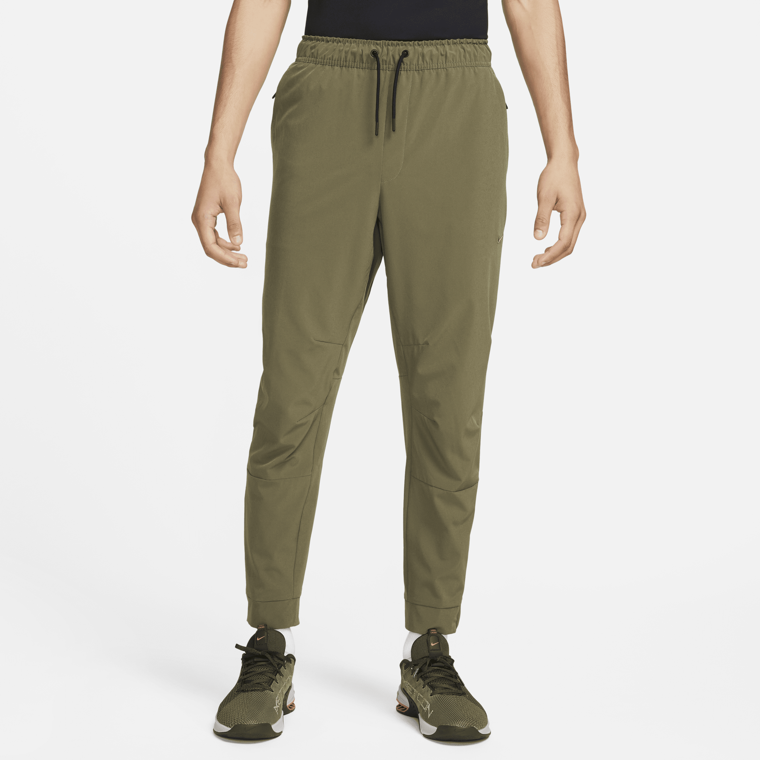 NIKE MEN'S UNLIMITED DRI-FIT ZIPPERED CUFF VERSATILE PANTS,1014308500