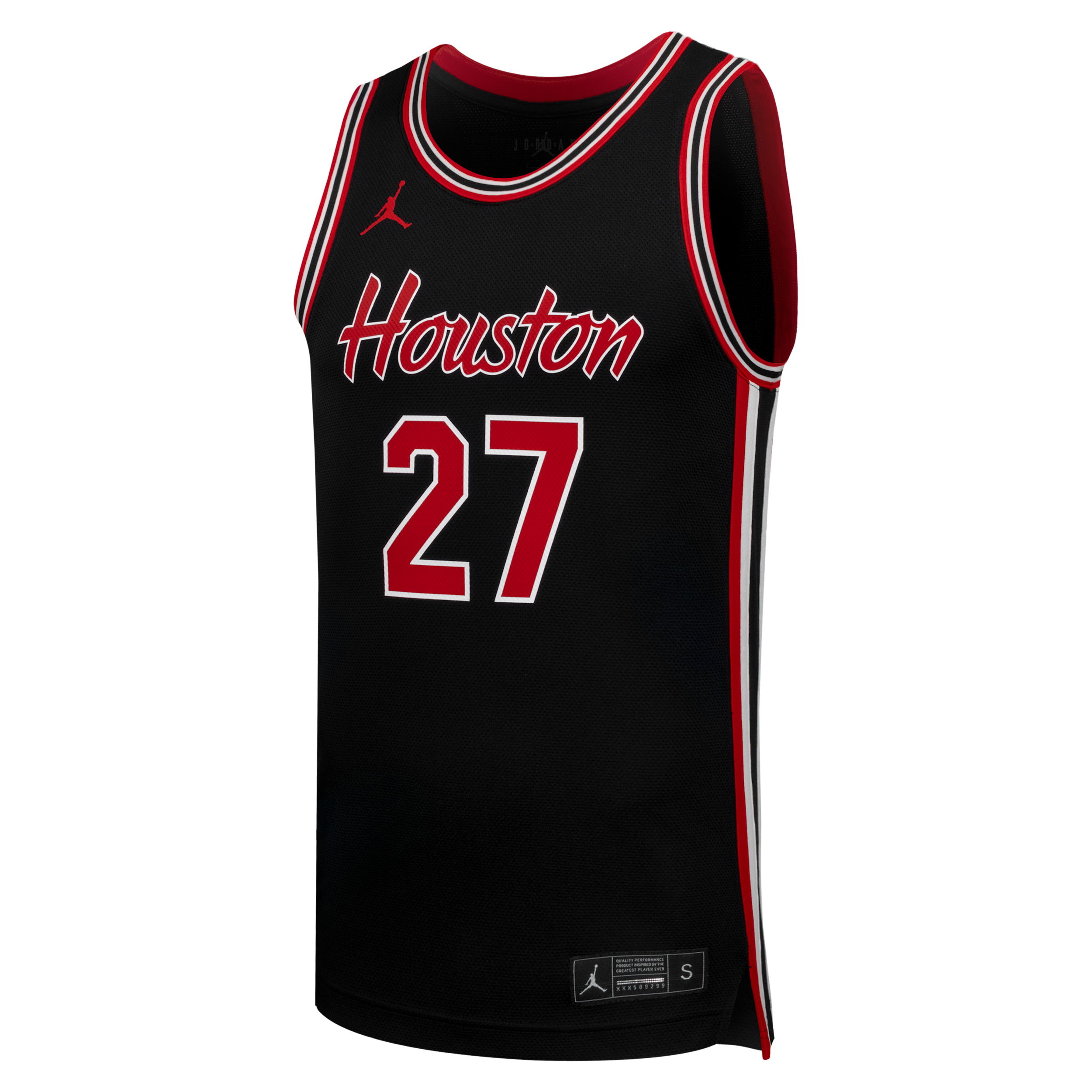 Nike Houston Basketball  Men's College Replica Jersey In Black
