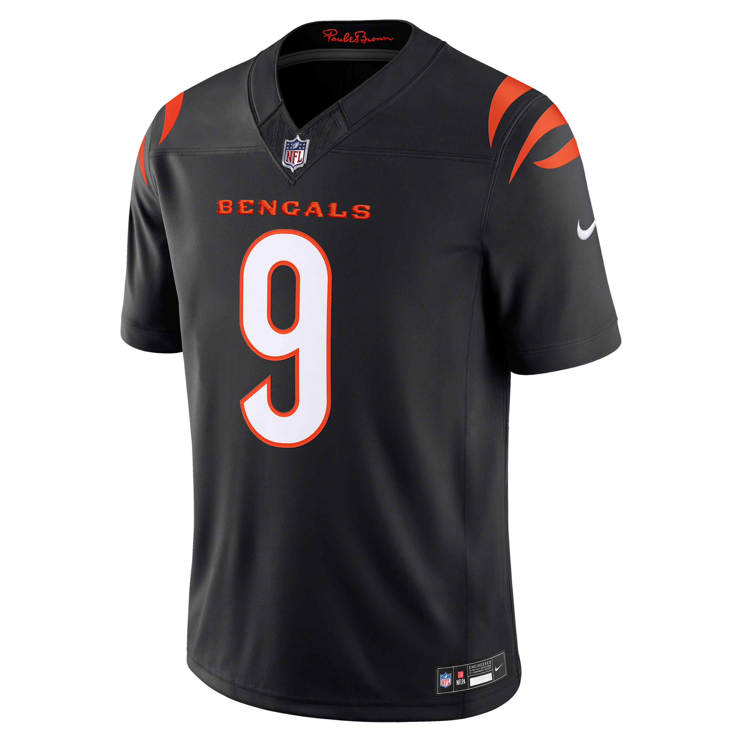 Joe Burrow Cincinnati Bengals Nike Men's Dri-FIT NFL Stitched Limited Jersey in Black | 37NMBCLH9AF-UYV