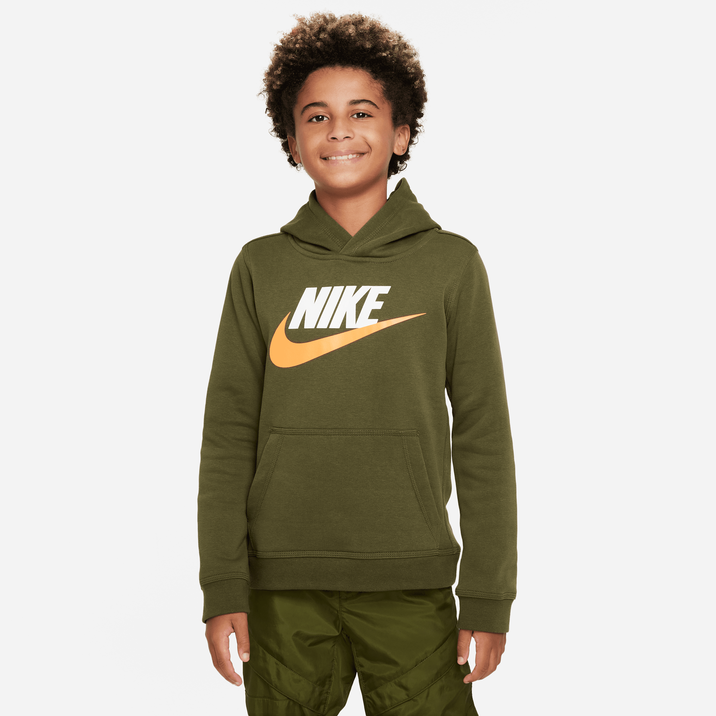 Nike Sportswear Club Fleece Hoodie In Green