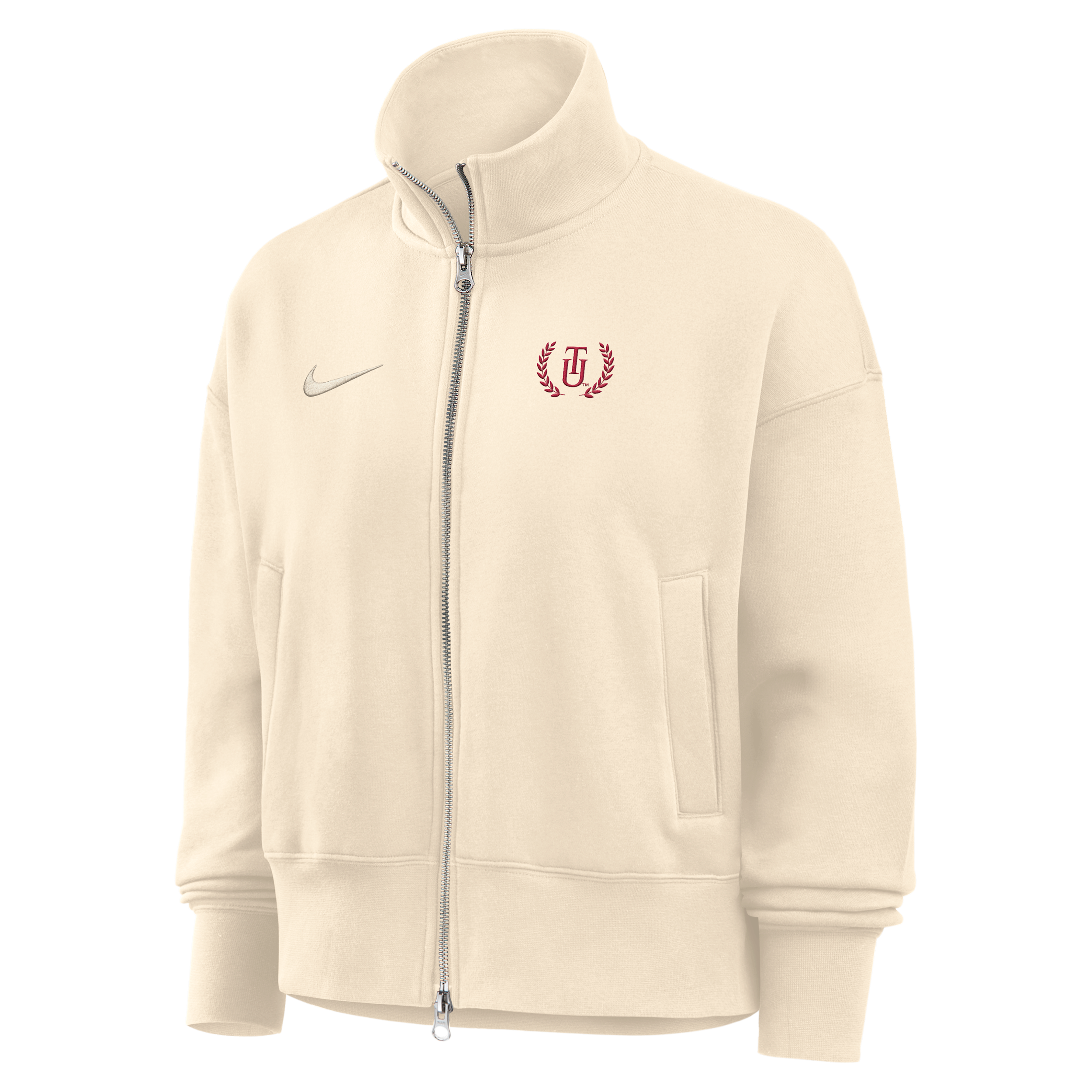 Nike Women's College (Tennessee State University) Nike Women's Phoenix Fleece Track Jacket in Brown | ZW052NTUSU26-NAT