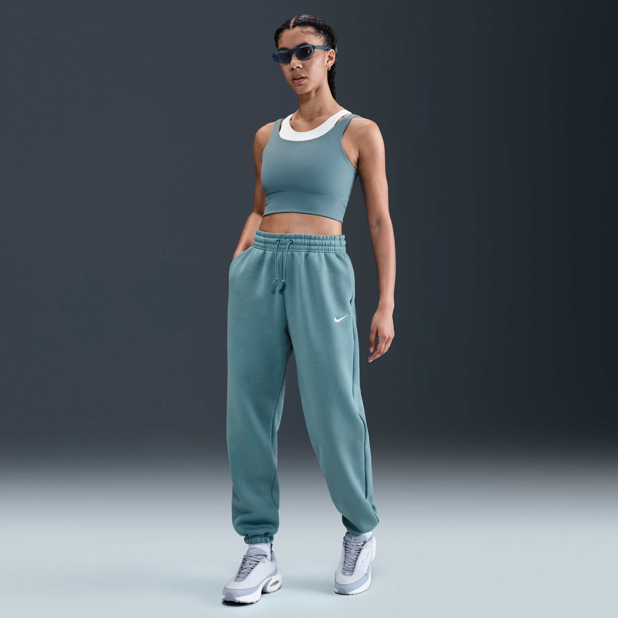 Nike Women's Sportswear Phoenix Fleece High-waisted Oversized Sweatpants