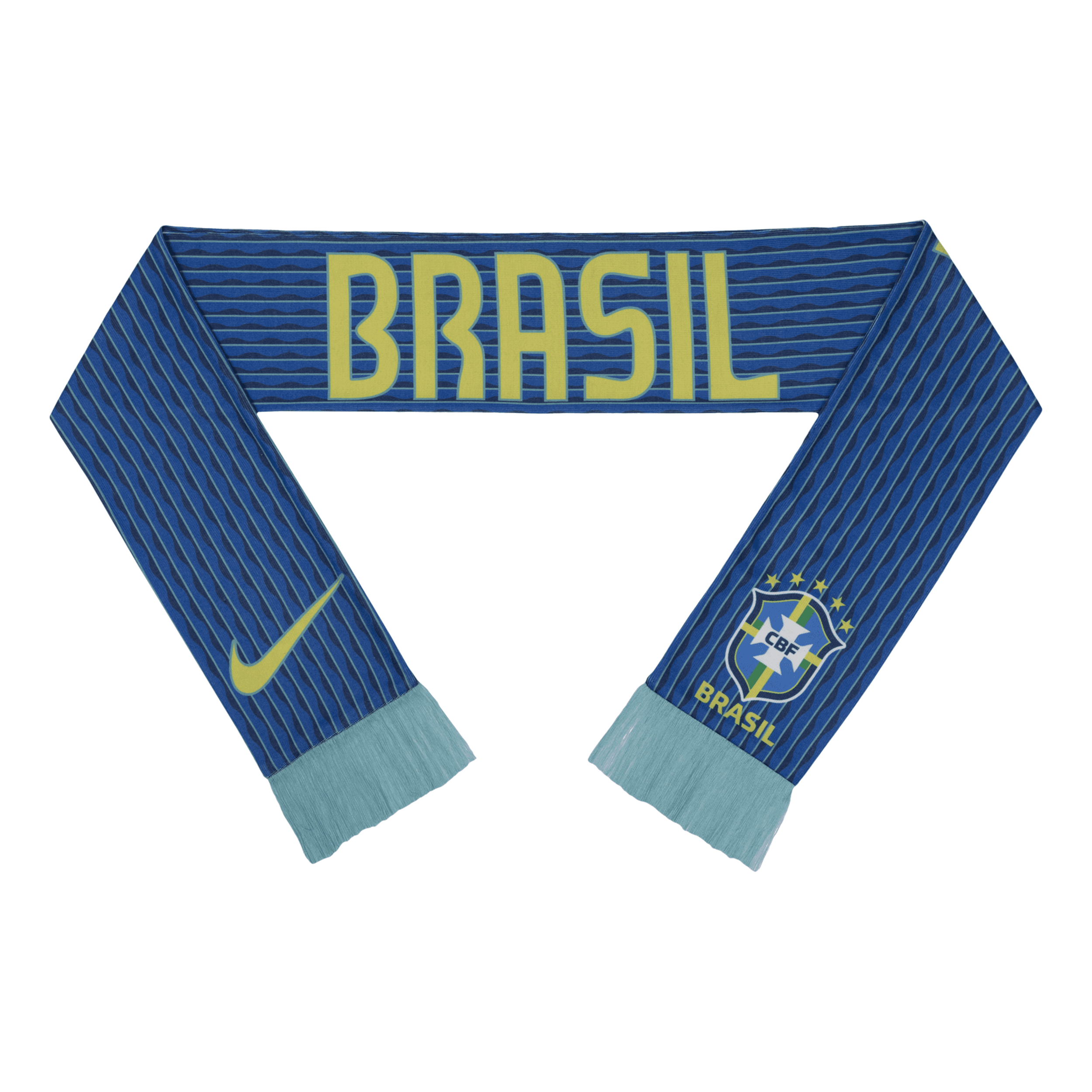 Nike Brazil  Unisex Soccer Scarf In Blue