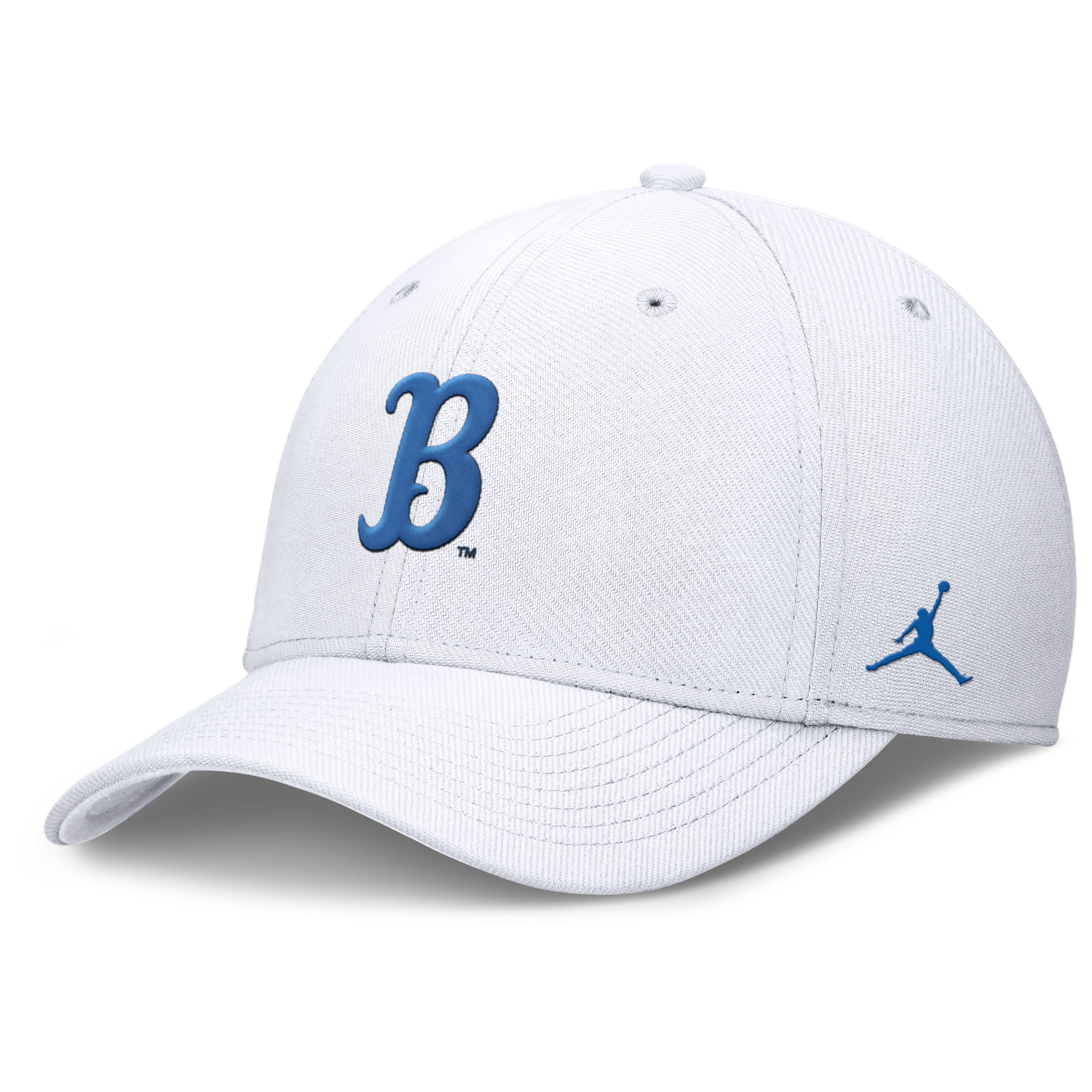 Men's UCLA Classic Jordan Brand Dri-FIT College Hat in White | JC3A10AUCL-RY6