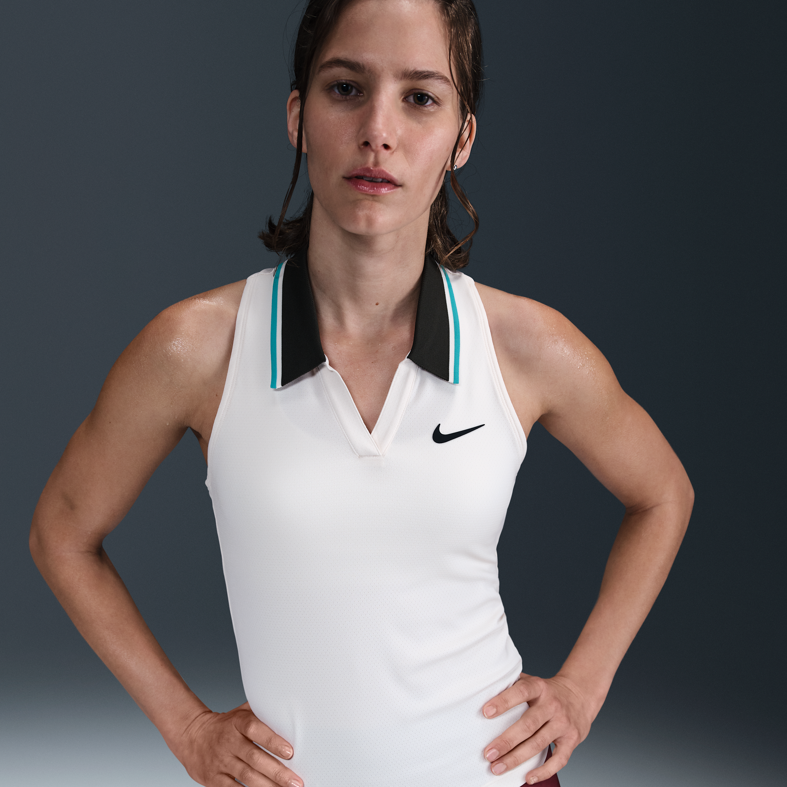 Nike Women's Court Slam Dri-fit Tennis Tank Top