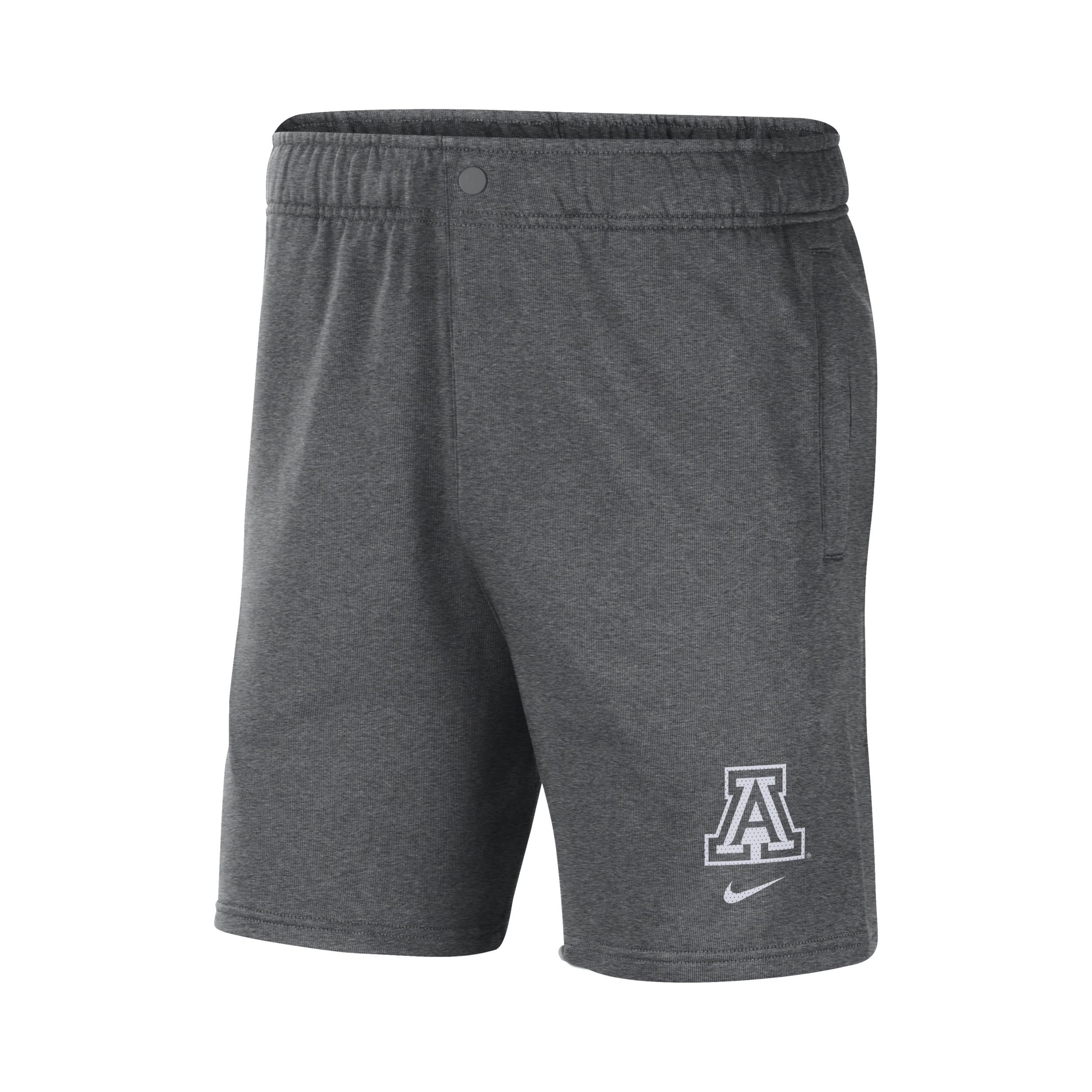 Shop Nike Arizona  Men's College Fleece Shorts In Grey