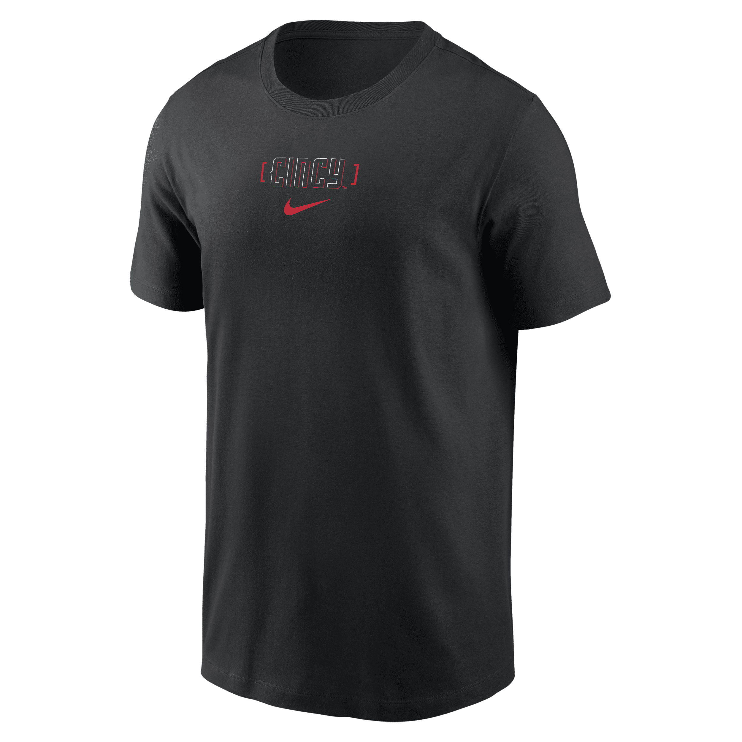 Nike Cincinnati Reds City Connect  Men's Mlb T-shirt In Black