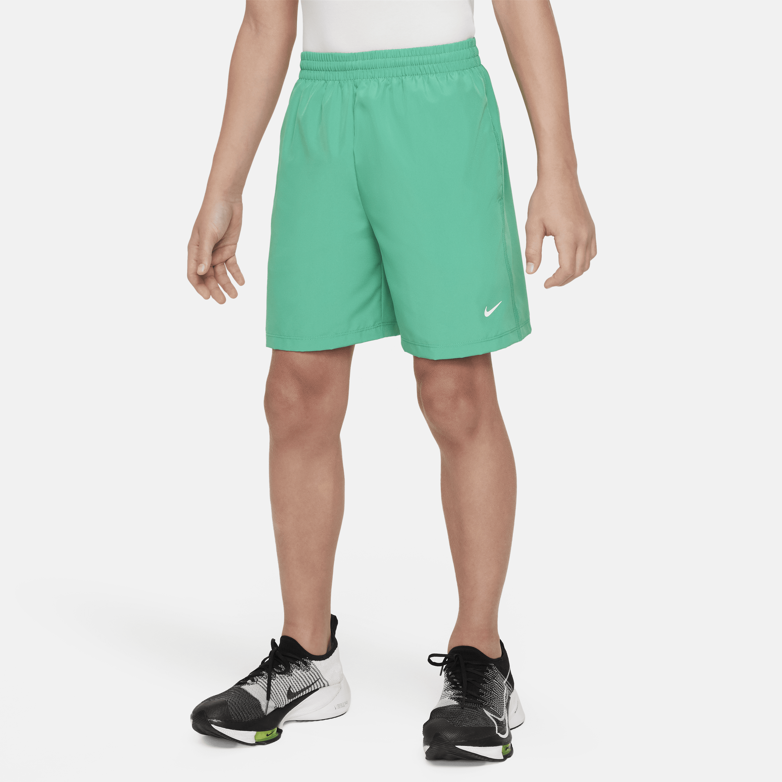 Nike Multi Big Kids' (boys') Dri-fit Training Shorts In Green