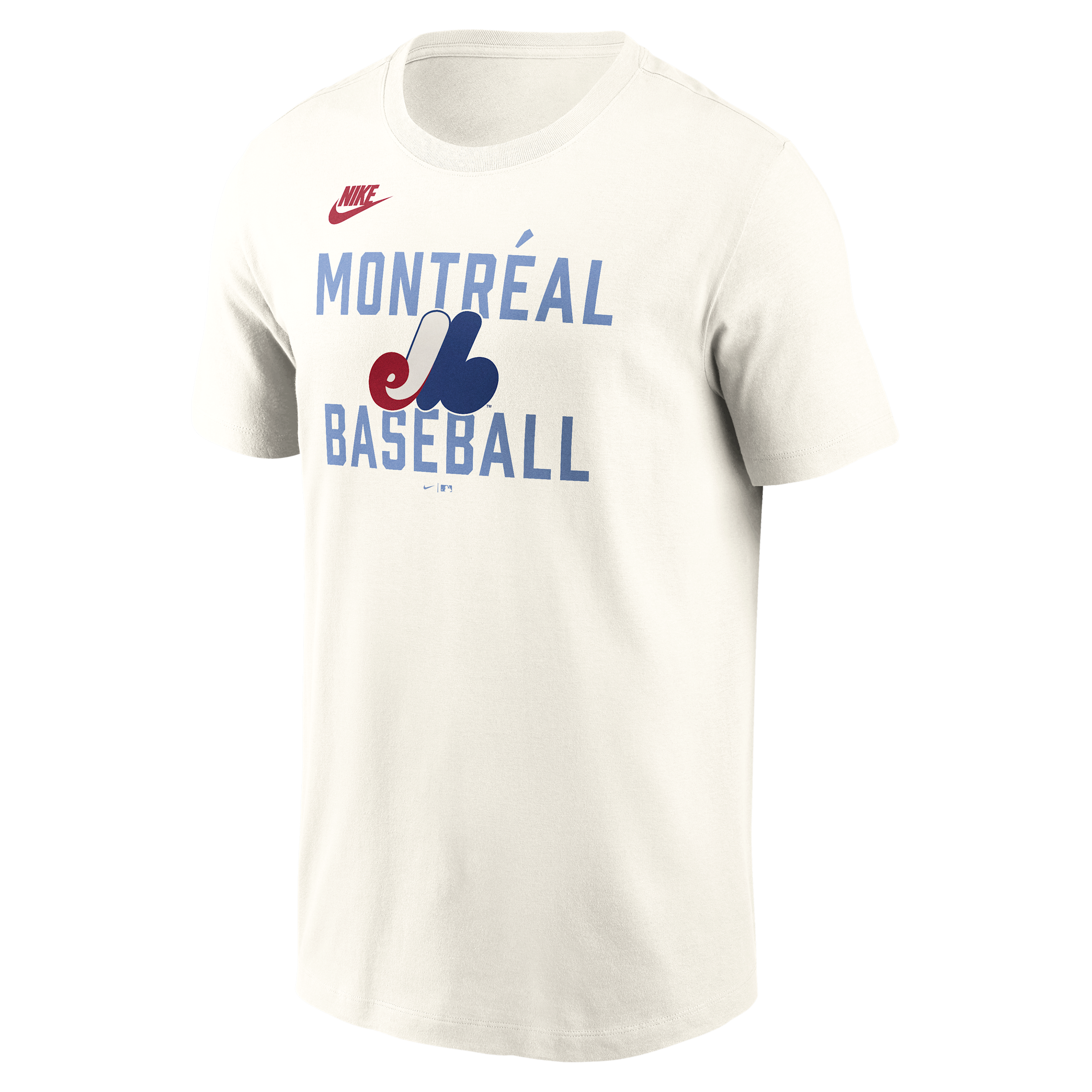 Men's Nike Cream Montreal Expos Cooperstown Collection 70s Inspired T-Shirt, Size: Medium, Mlb Beige