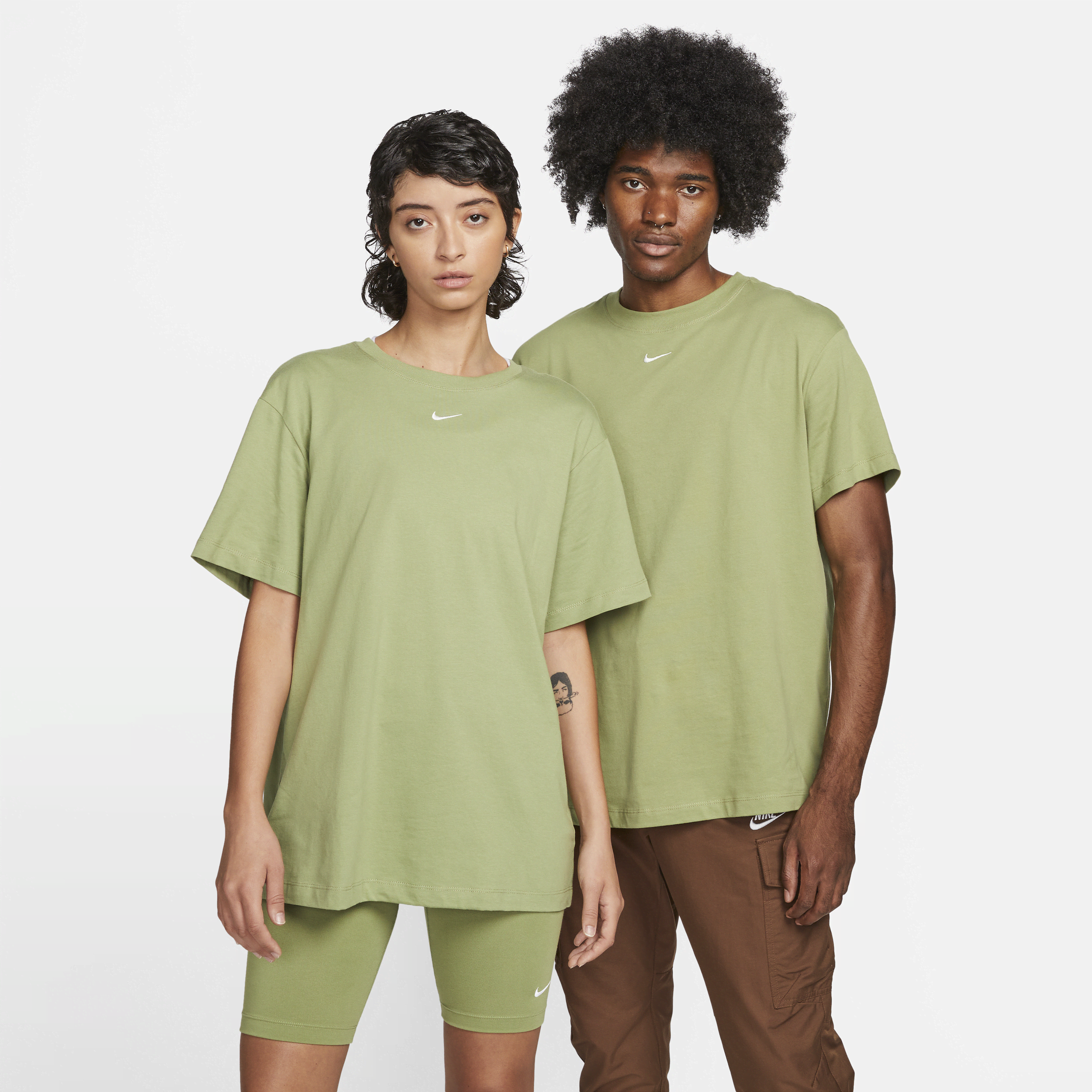 Nike Women's  Sportswear Essentials T-shirt In Green