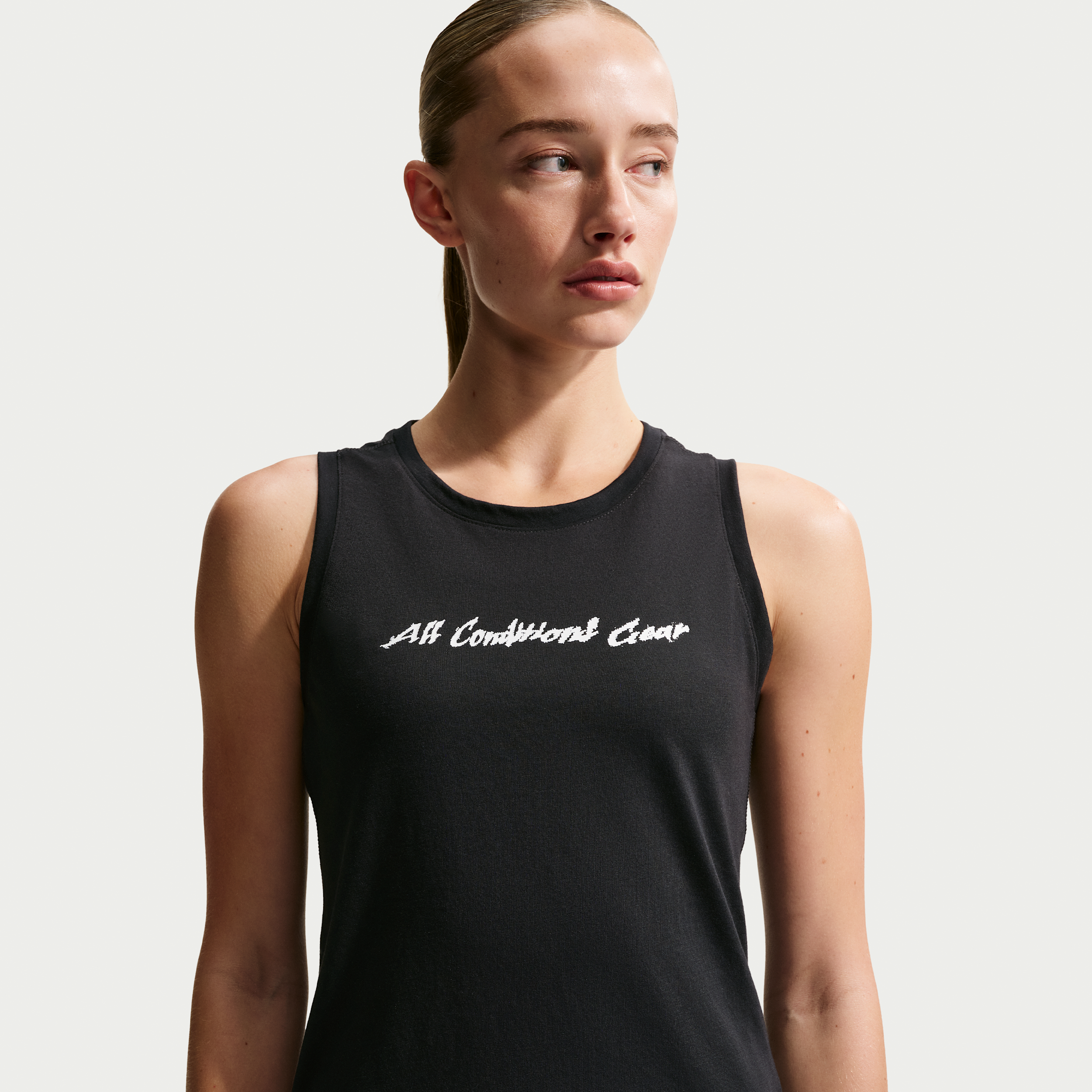 Women's Nike ACG "Solar Chase" Dri-FIT Trail Running Tank Top in Black | IF1478-010
